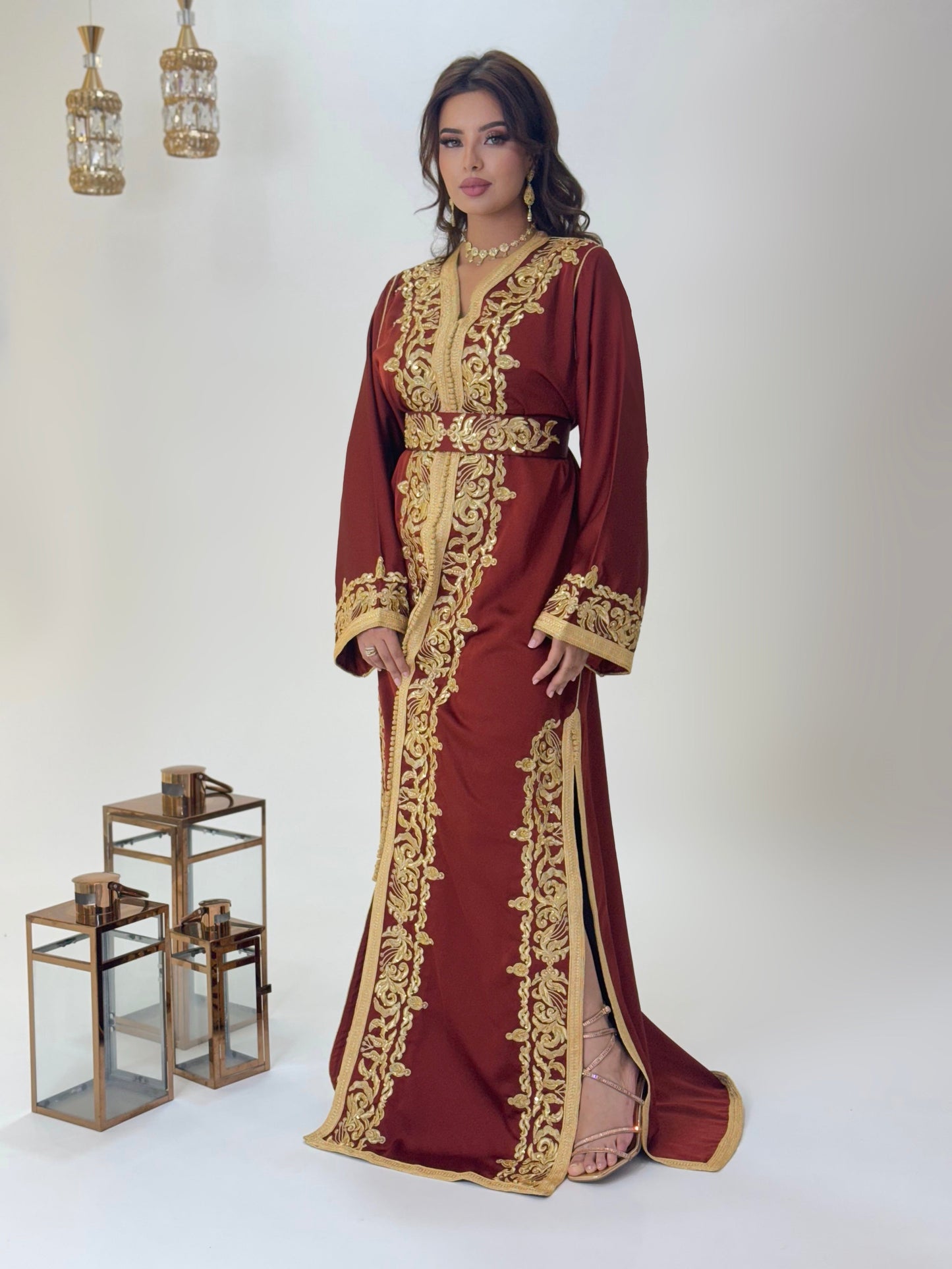 Renaissance wedding - Caftan Ritaj | Gothic wedding dress | Courtesan dress | Glitter Bridal Lux | Civil court dress