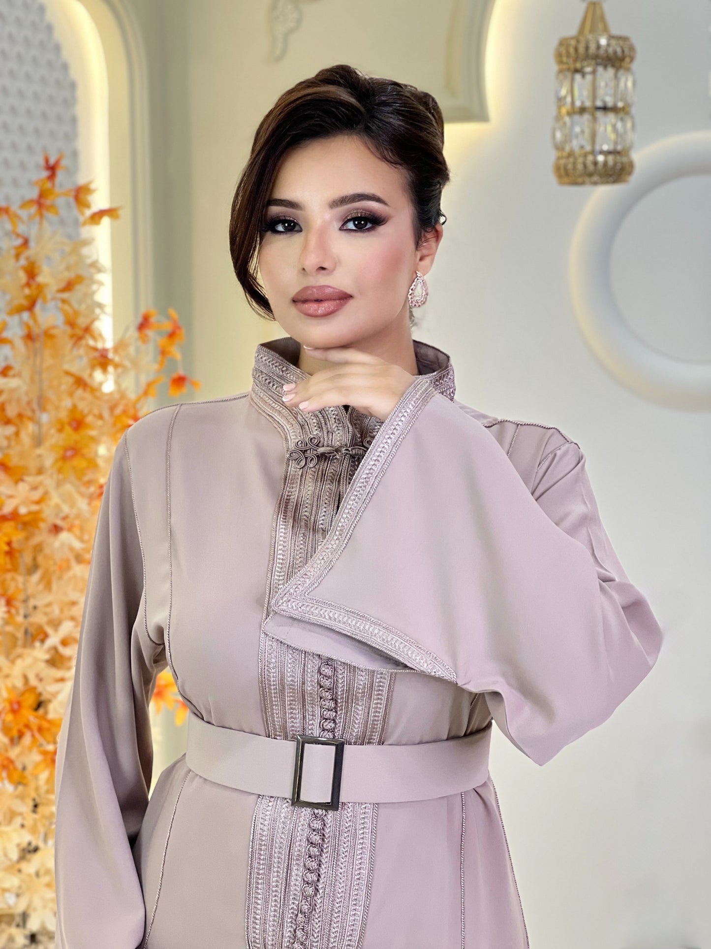 Standesamt Kleid - Fairy wedding dress - Caftan Meral | Hochzeit Gast | Luxus Kaftan | Seide