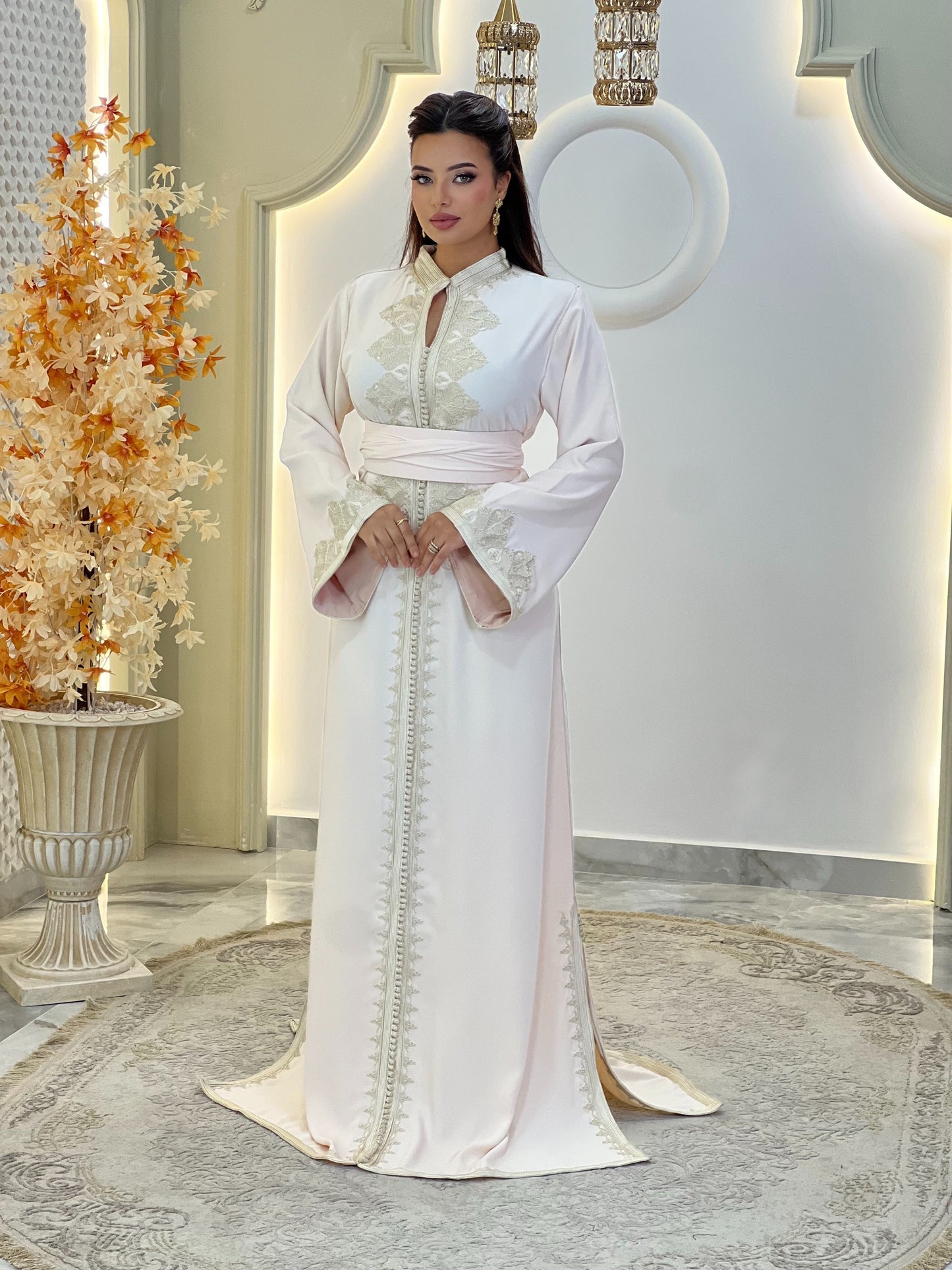 Renaissance wedding - Caftan Hind | Gothic wedding dress | Courtesan dress | Glitter Bridal Lux | Civil court dress