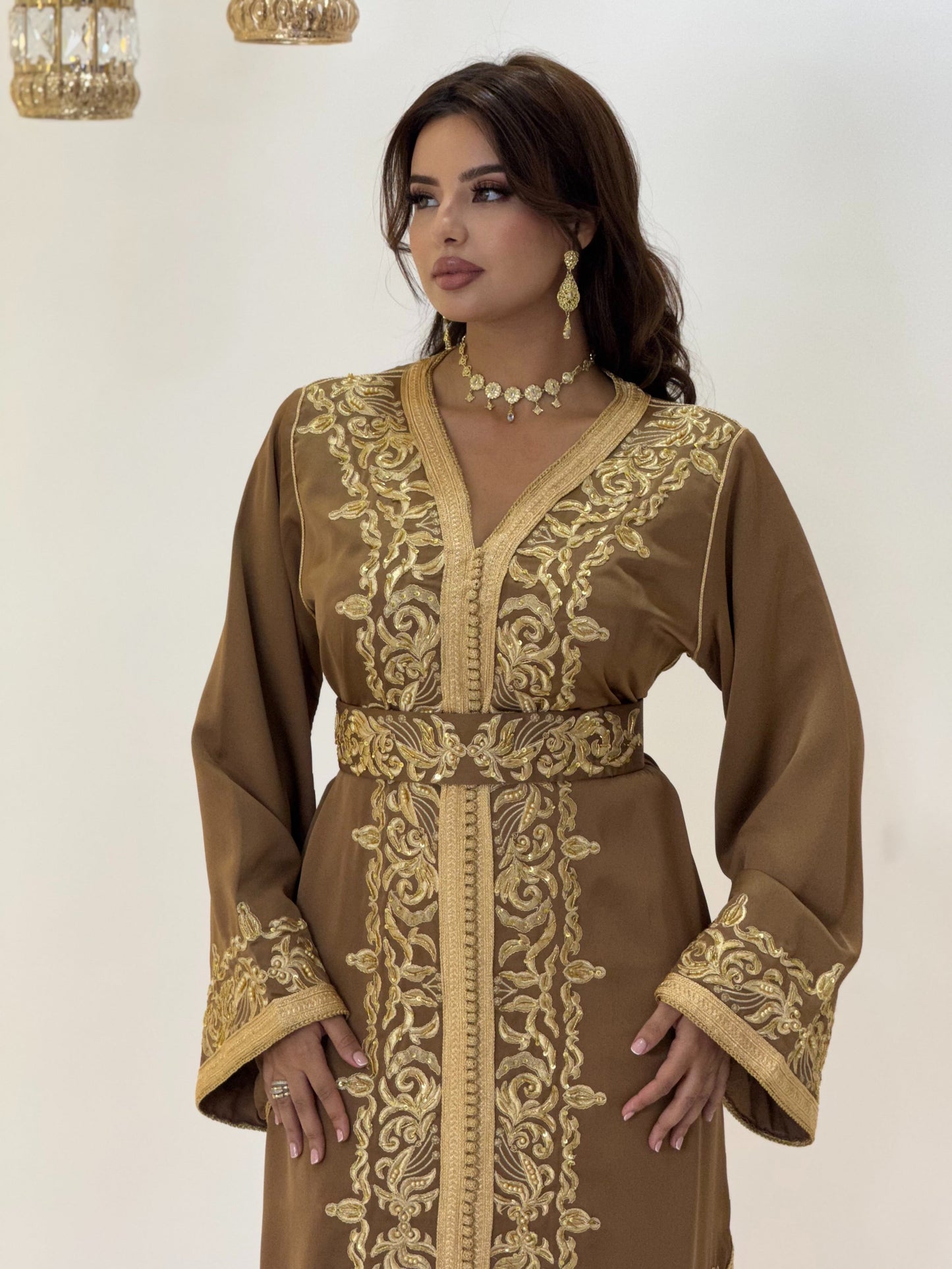 Renaissance wedding - Caftan Ritaj | Gothic wedding dress | Courtesan dress | Glitter Bridal Lux | Civil court dress