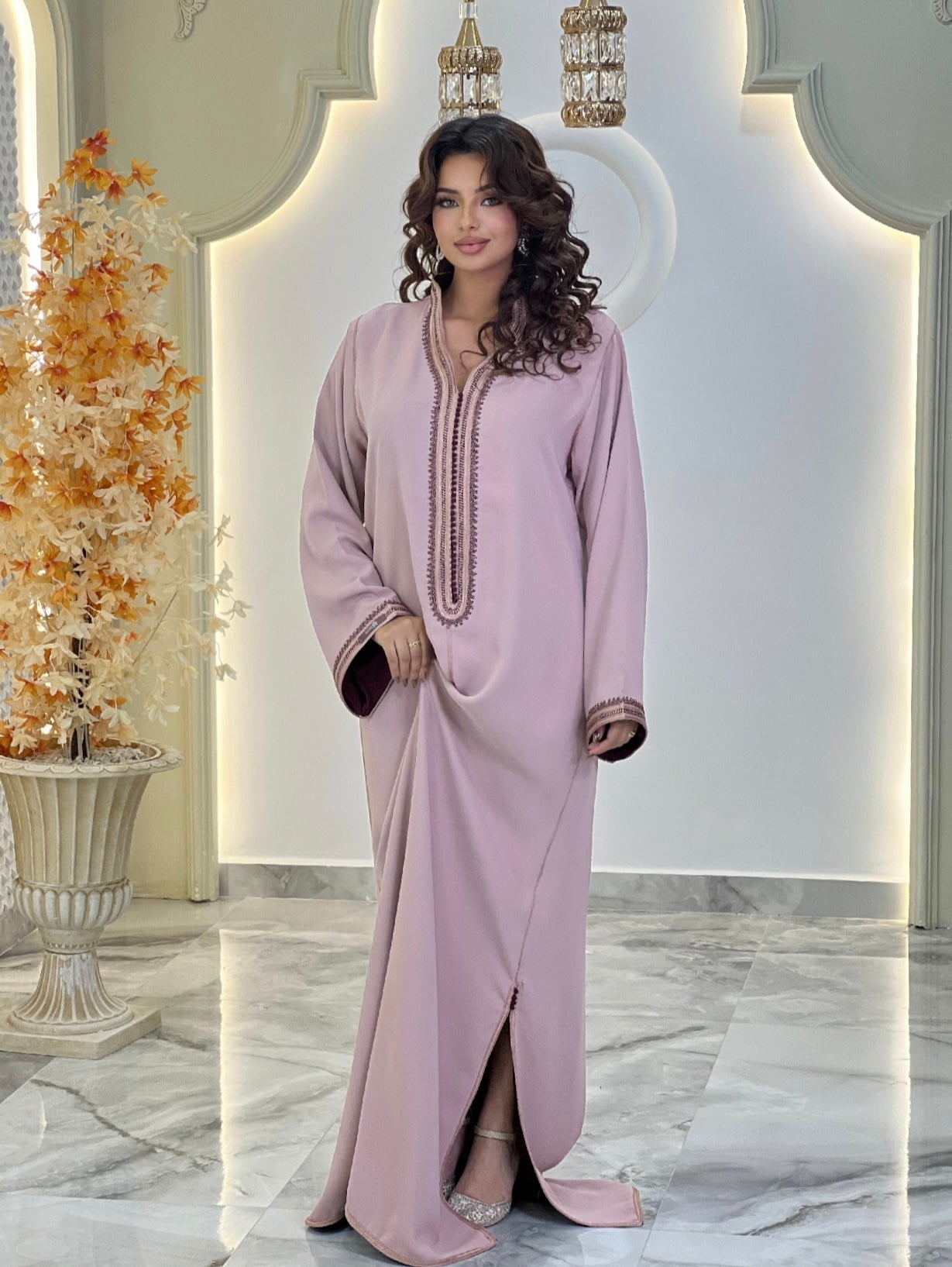 Silk reception dress - Kaftan Sabrina | Wedding dress simple | Flowy wedding | Rustic wedding dress | Bridal gown boho