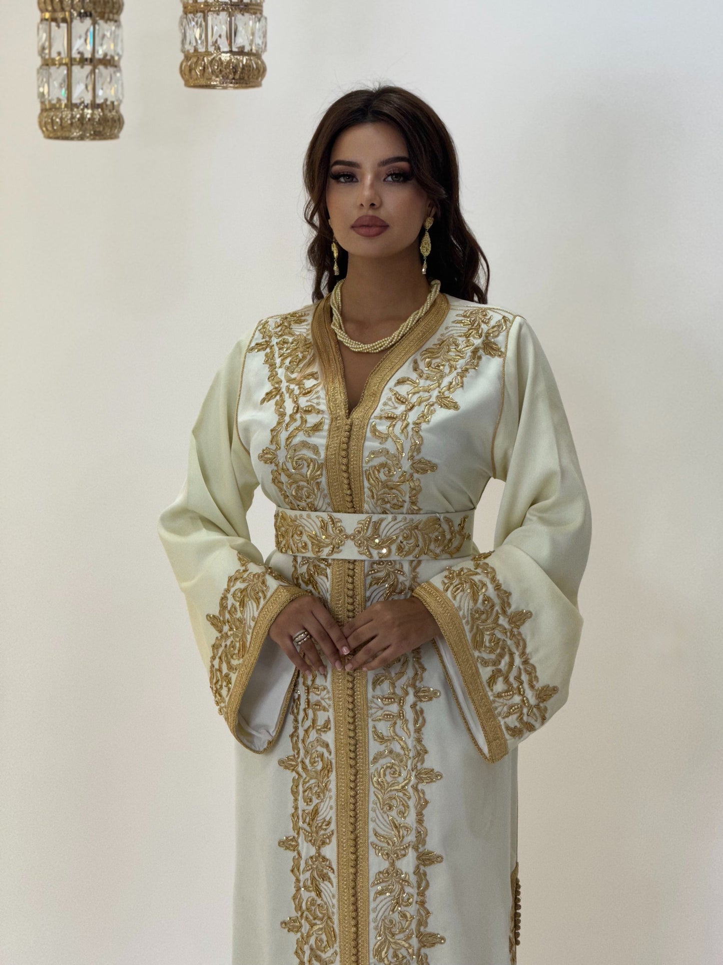 Renaissance wedding - Caftan Ritaj | Gothic wedding dress | Courtesan dress | Glitter Bridal Lux | Civil court dress
