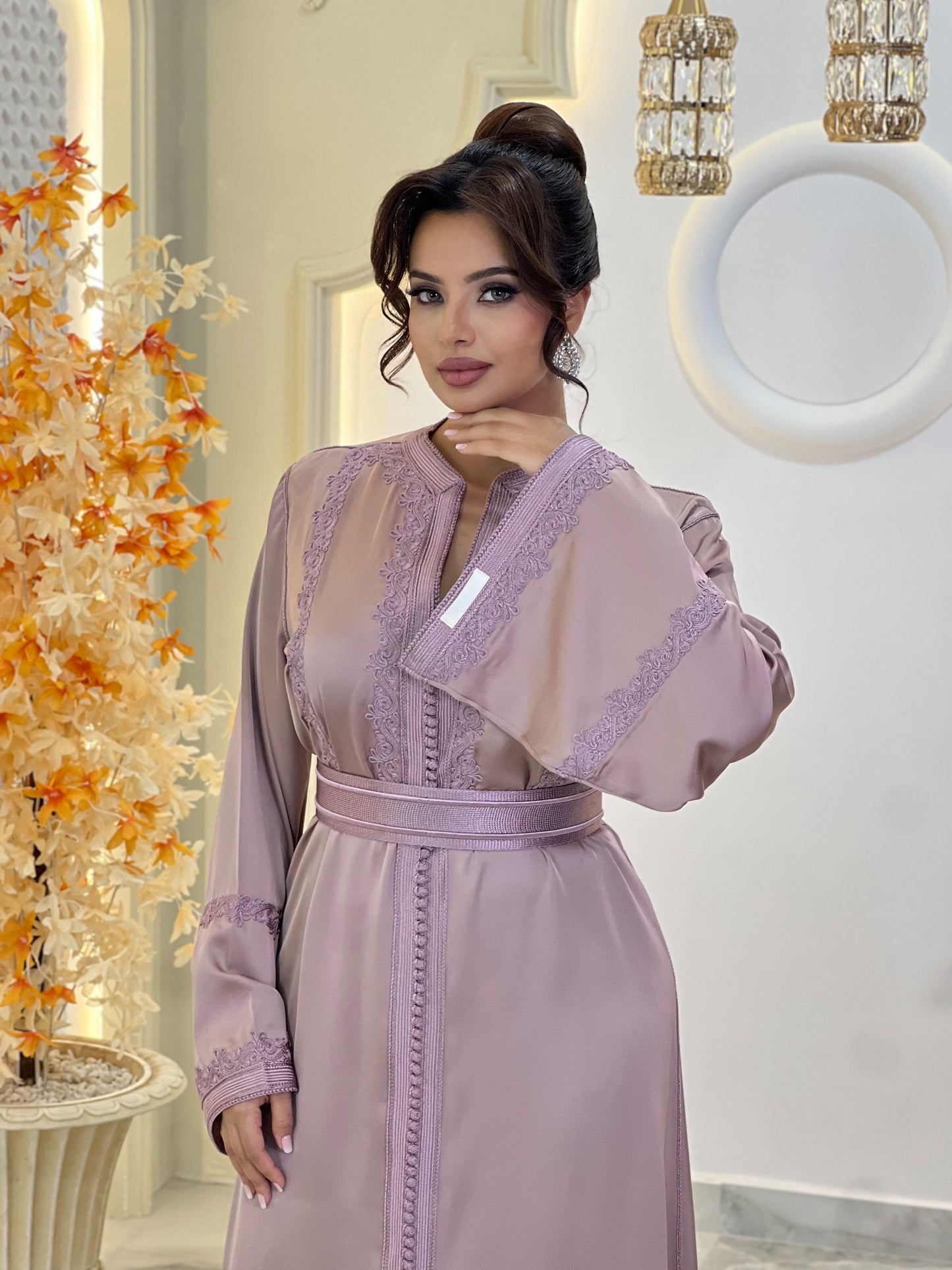 Romantic bridal gown - Caftan Maisa | Boho bridal gown | Modest wedding dress | Drop waist wedding | Fairy tale dress