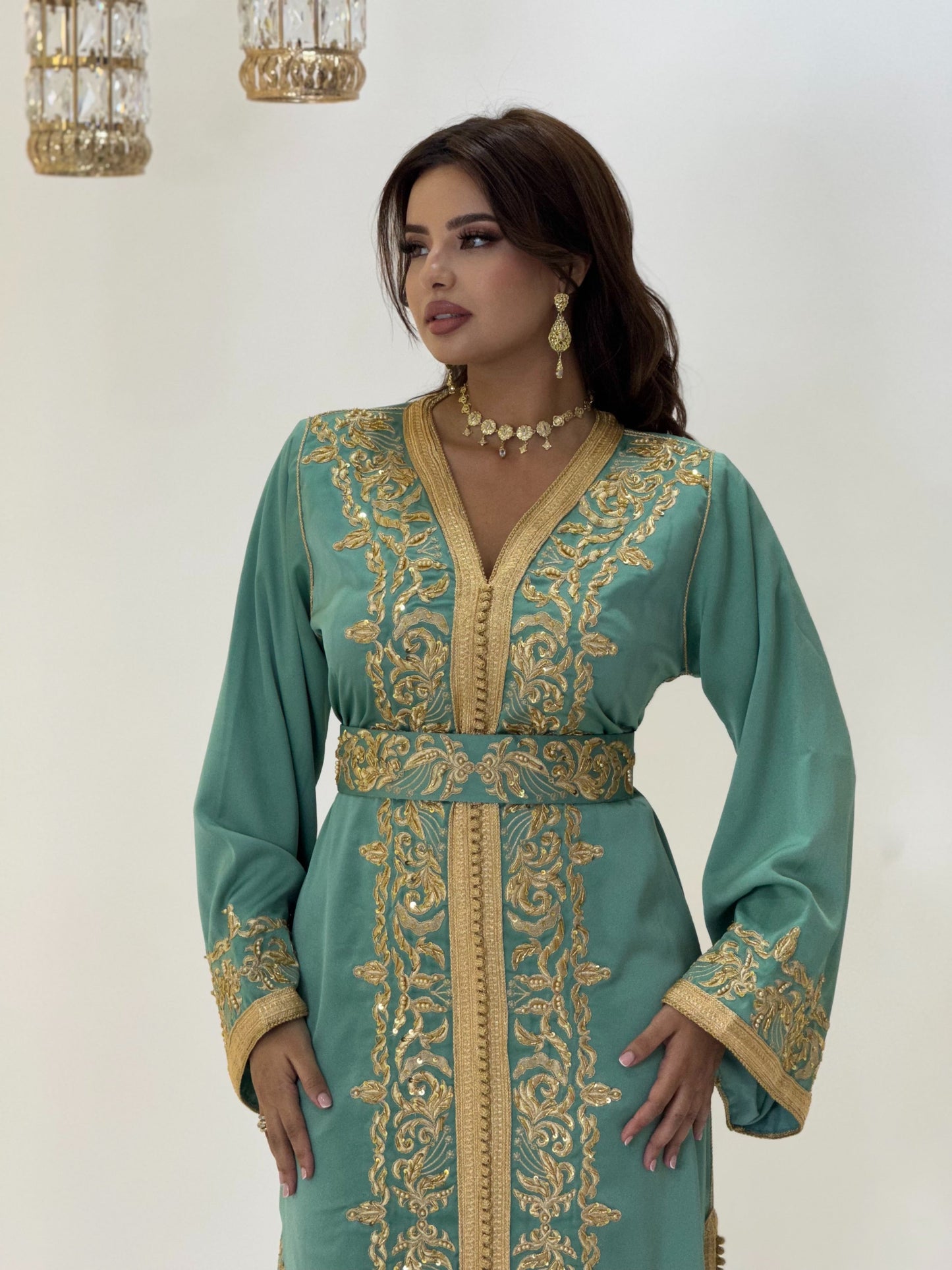 Renaissance wedding - Caftan Ritaj | Gothic wedding dress | Courtesan dress | Glitter Bridal Lux | Civil court dress