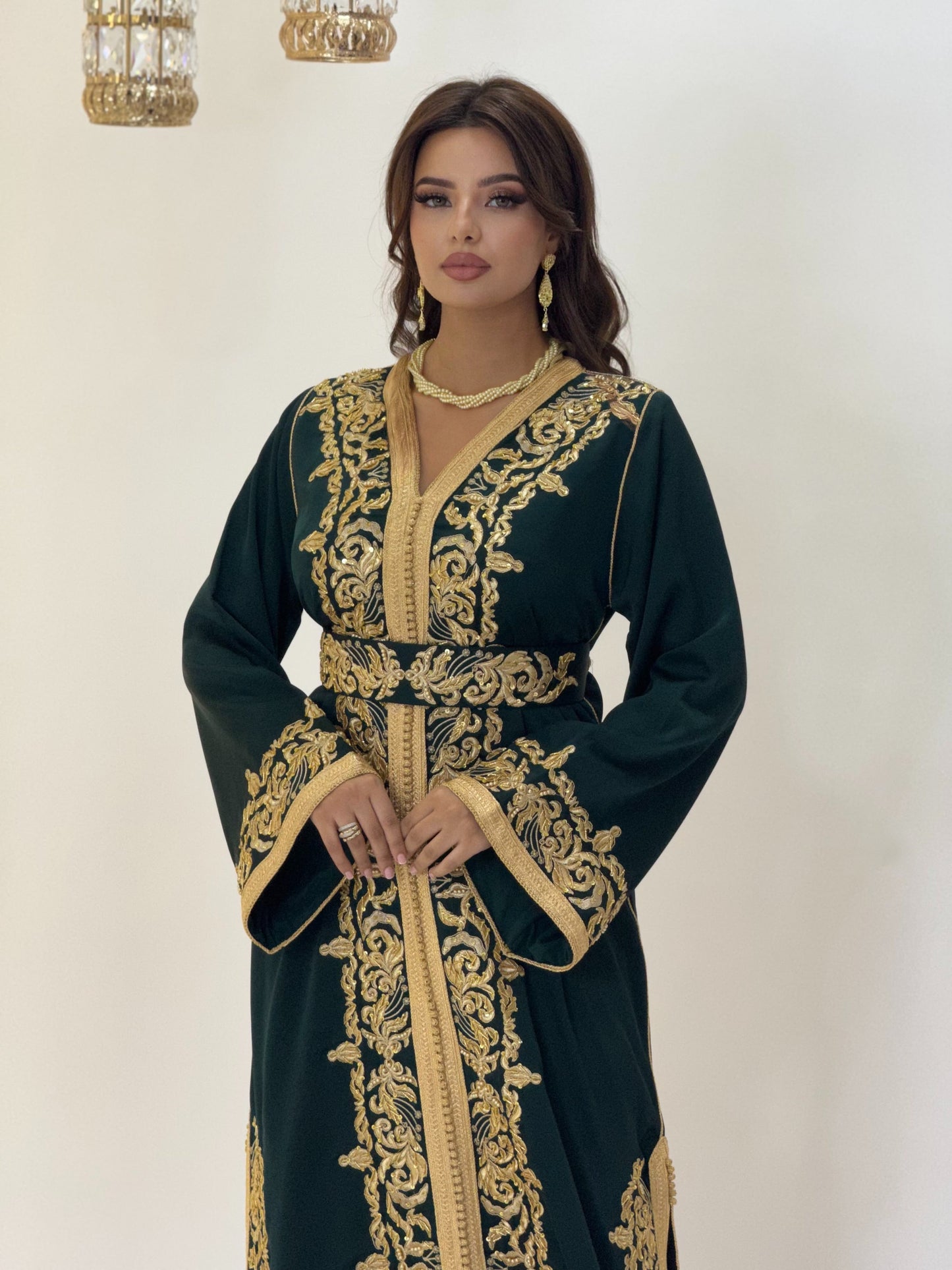 Renaissance wedding - Caftan Ritaj | Gothic wedding dress | Courtesan dress | Glitter Bridal Lux | Civil court dress