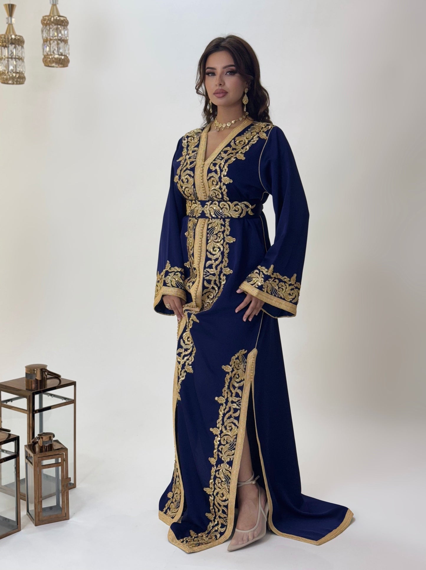 Renaissance wedding - Caftan Ritaj | Gothic wedding dress | Courtesan dress | Glitter Bridal Lux | Civil court dress