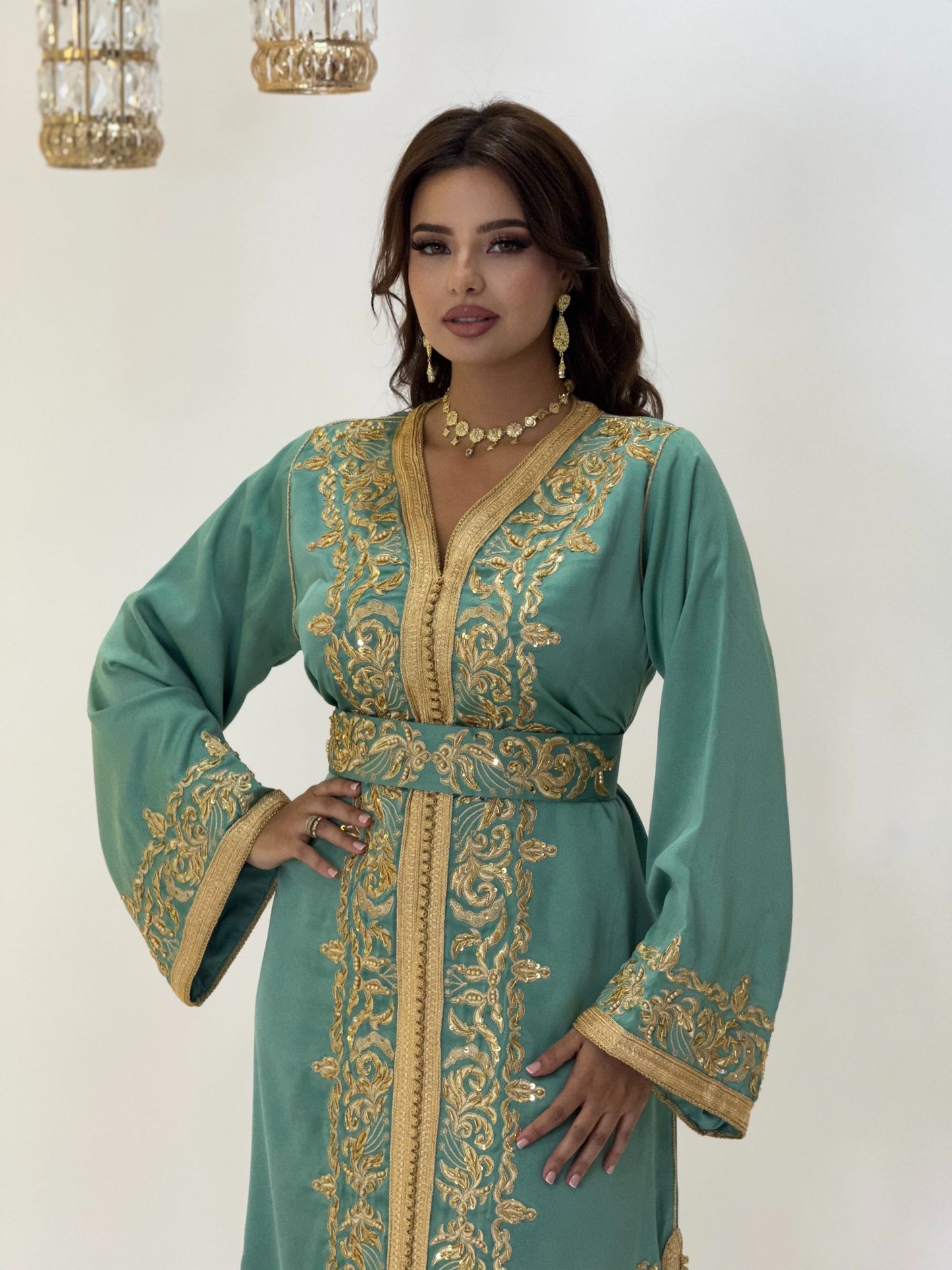Renaissance wedding - Caftan Ritaj | Gothic wedding dress | Courtesan dress | Glitter Bridal Lux | Civil court dress