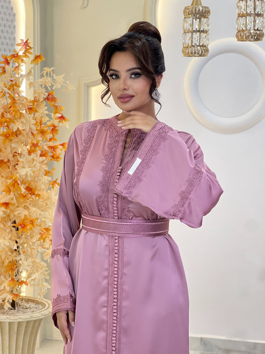 Romantic bridal gown - Caftan Maisa | Boho bridal gown | Modest wedding dress | Drop waist wedding | Fairy tale dress