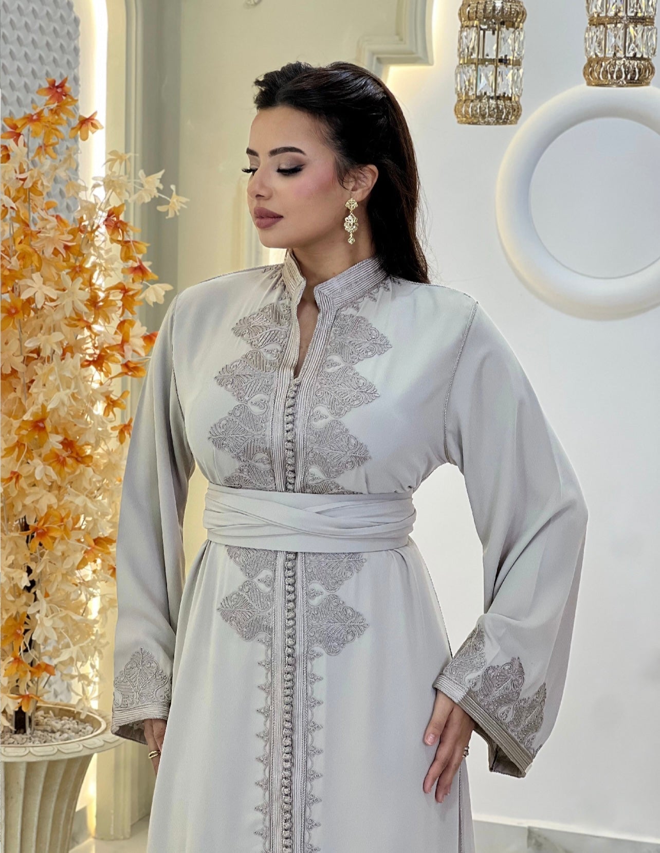 Renaissance wedding - Caftan Hind | Gothic wedding dress | Courtesan dress | Glitter Bridal Lux | Civil court dress