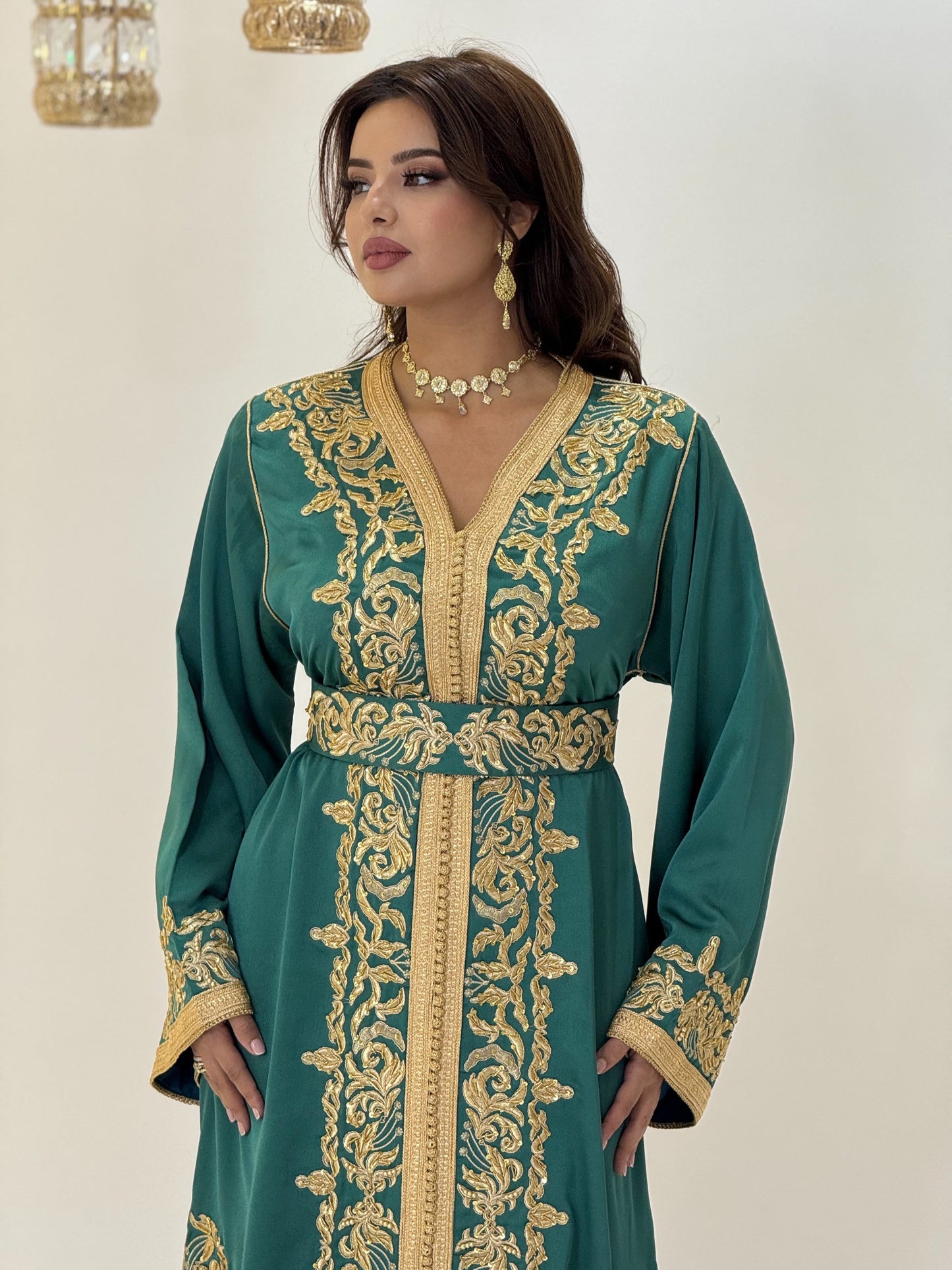 Renaissance wedding - Caftan Ritaj | Gothic wedding dress | Courtesan dress | Glitter Bridal Lux | Civil court dress