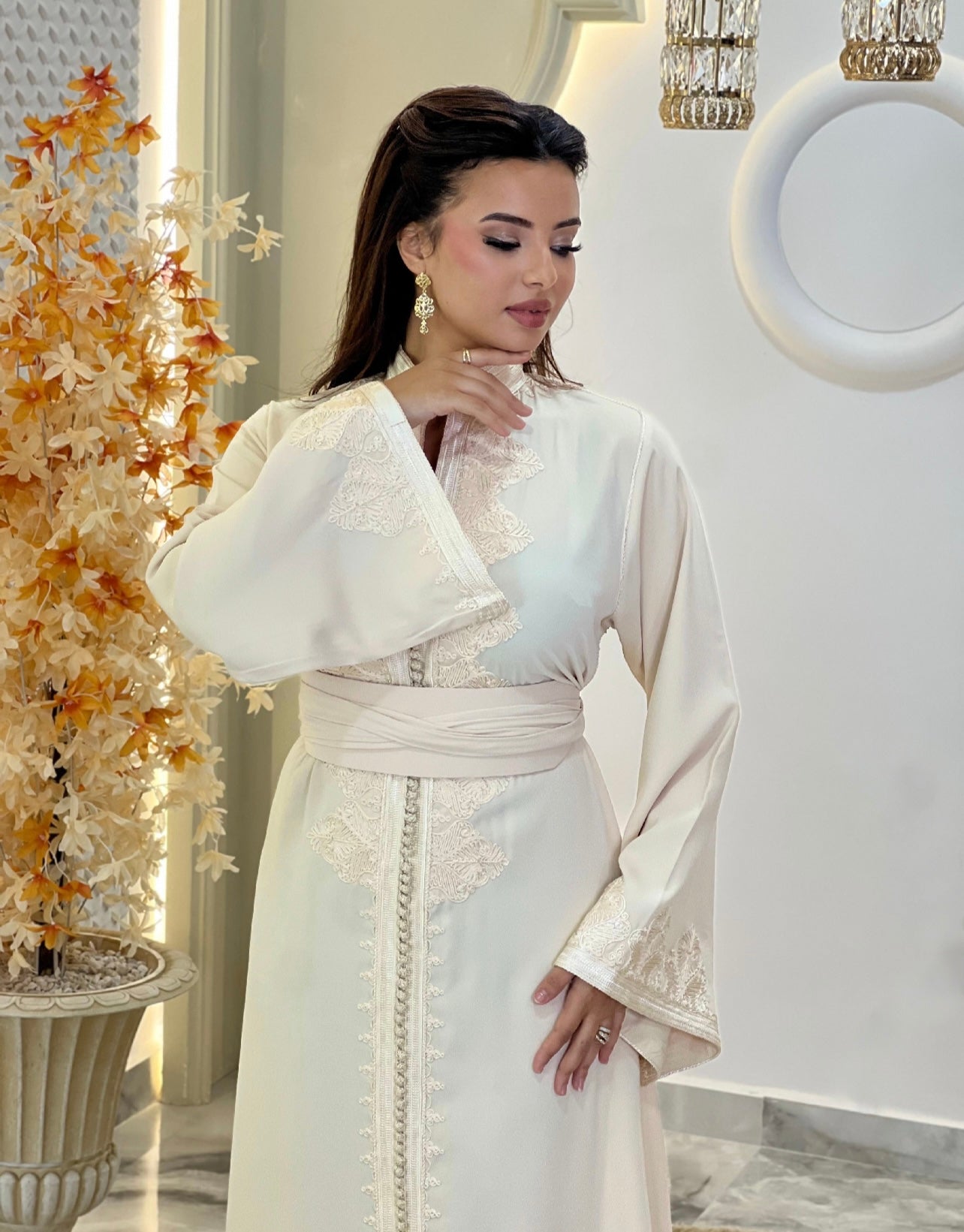 Renaissance wedding - Caftan Hind | Gothic wedding dress | Courtesan dress | Glitter Bridal Lux | Civil court dress