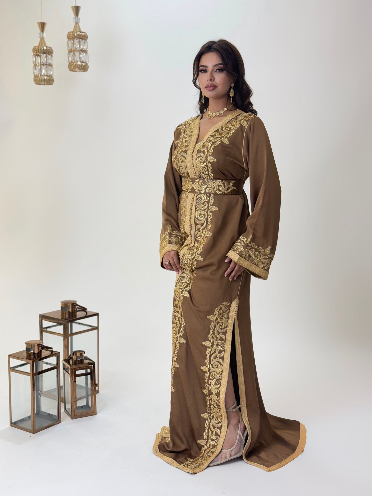 Renaissance wedding - Caftan Ritaj | Gothic wedding dress | Courtesan dress | Glitter Bridal Lux | Civil court dress