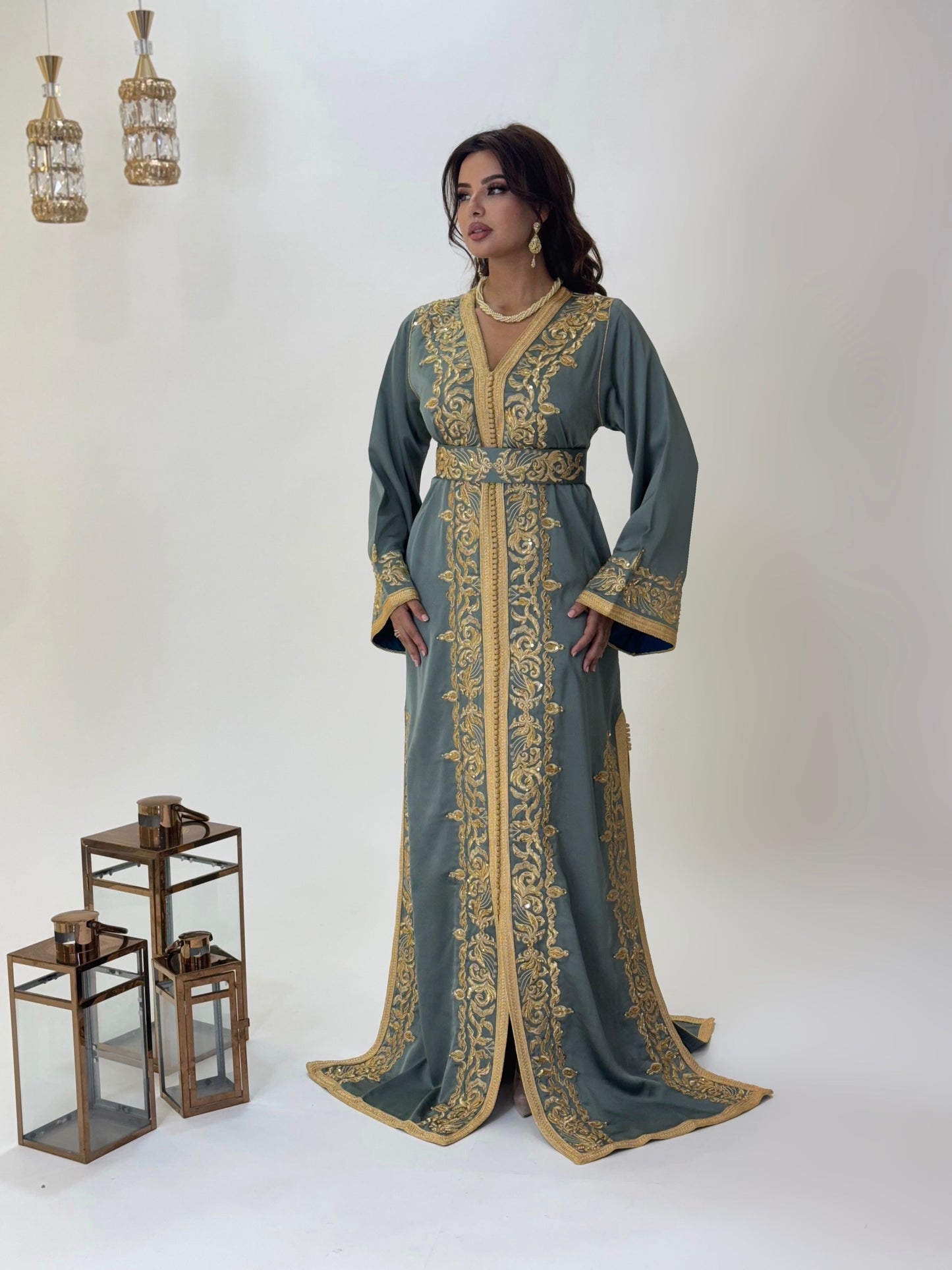 Renaissance wedding - Caftan Ritaj | Gothic wedding dress | Courtesan dress | Glitter Bridal Lux | Civil court dress