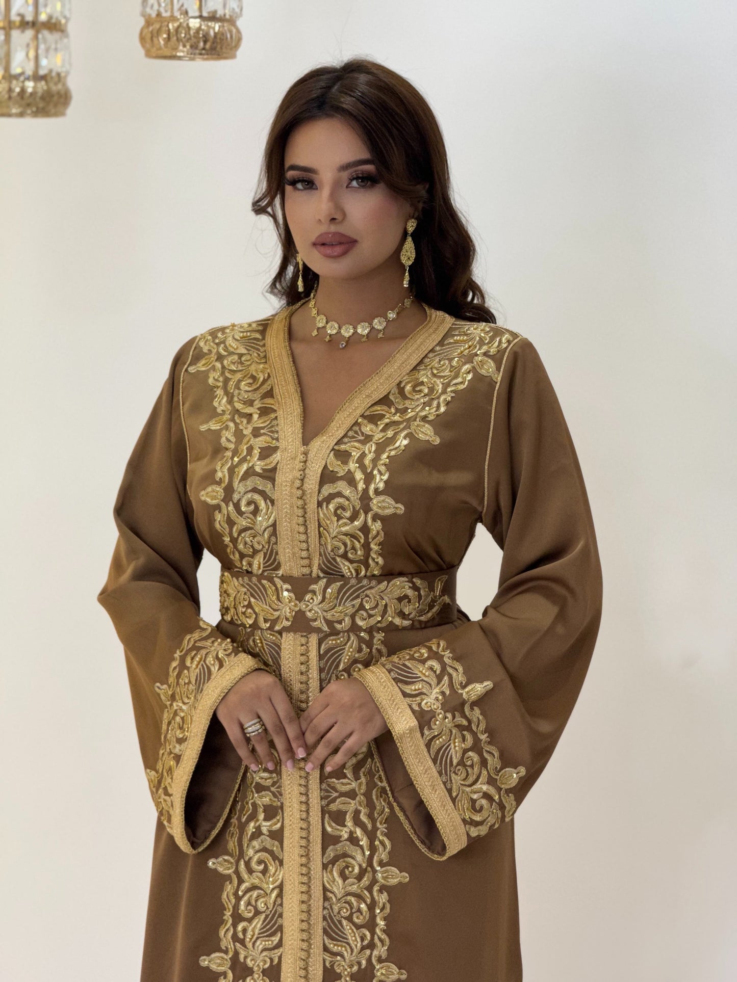 Renaissance wedding - Caftan Ritaj | Gothic wedding dress | Courtesan dress | Glitter Bridal Lux | Civil court dress