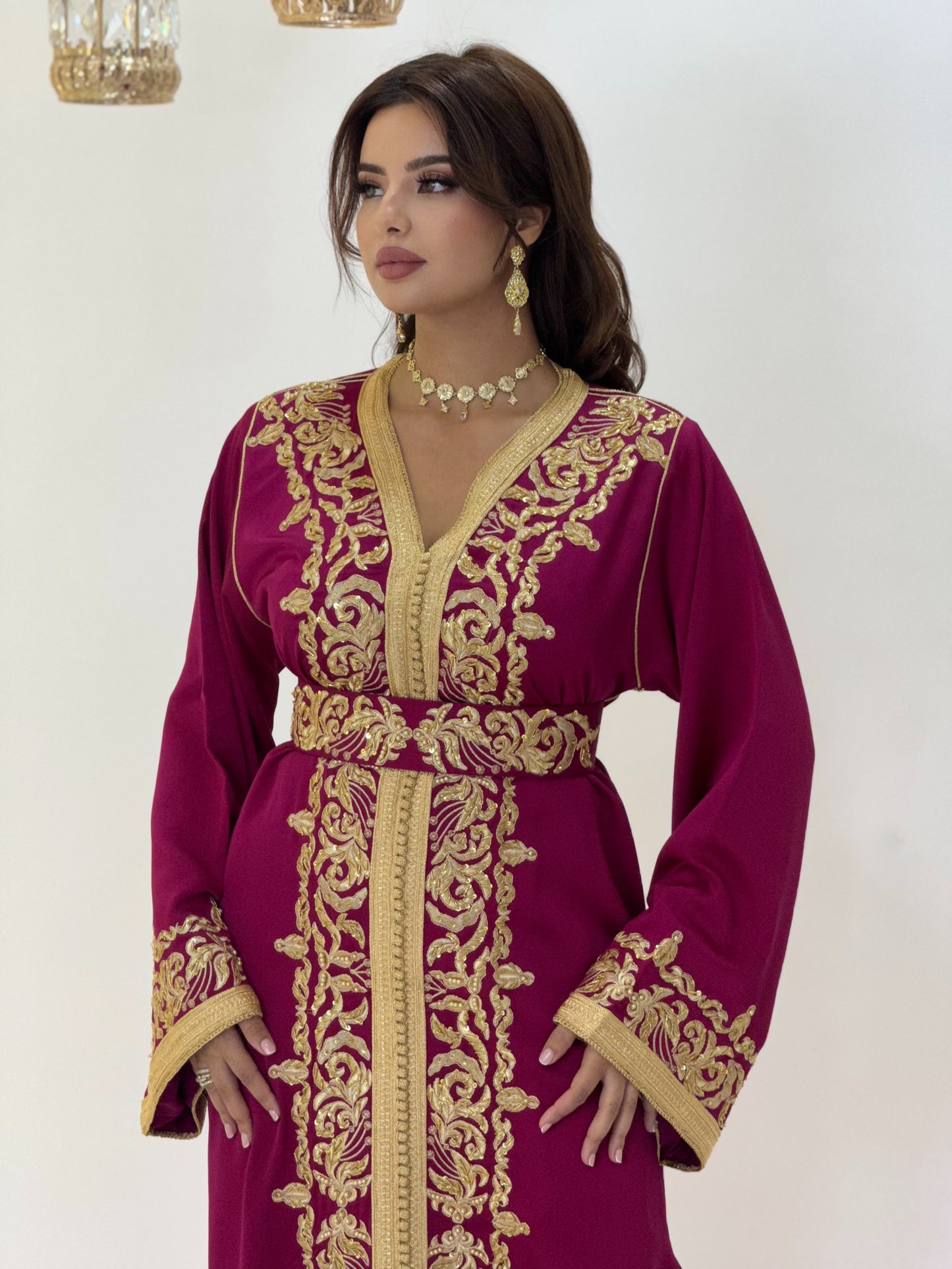 Renaissance wedding - Caftan Ritaj | Gothic wedding dress | Courtesan dress | Glitter Bridal Lux | Civil court dress