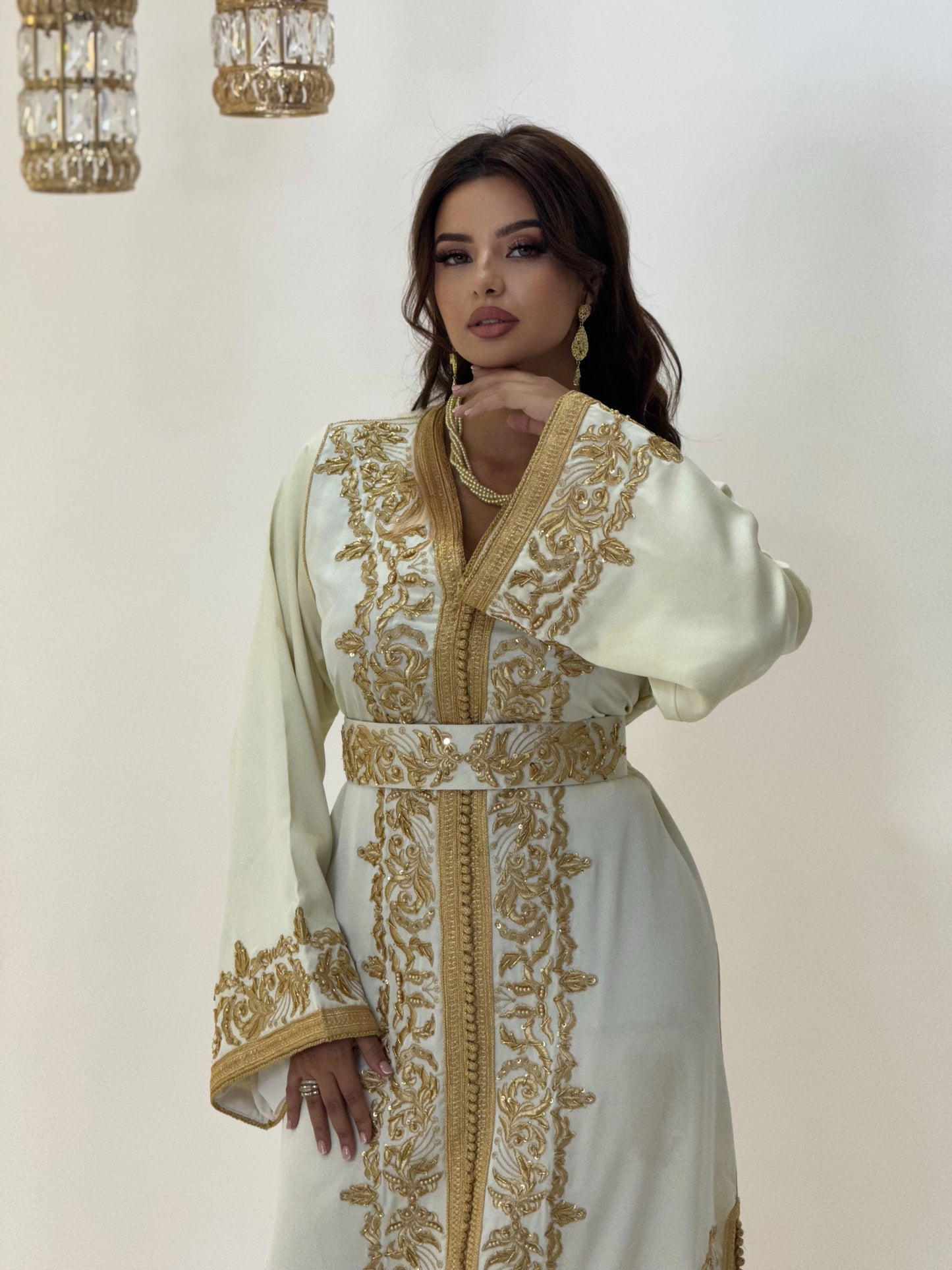 Renaissance wedding - Caftan Ritaj | Gothic wedding dress | Courtesan dress | Glitter Bridal Lux | Civil court dress