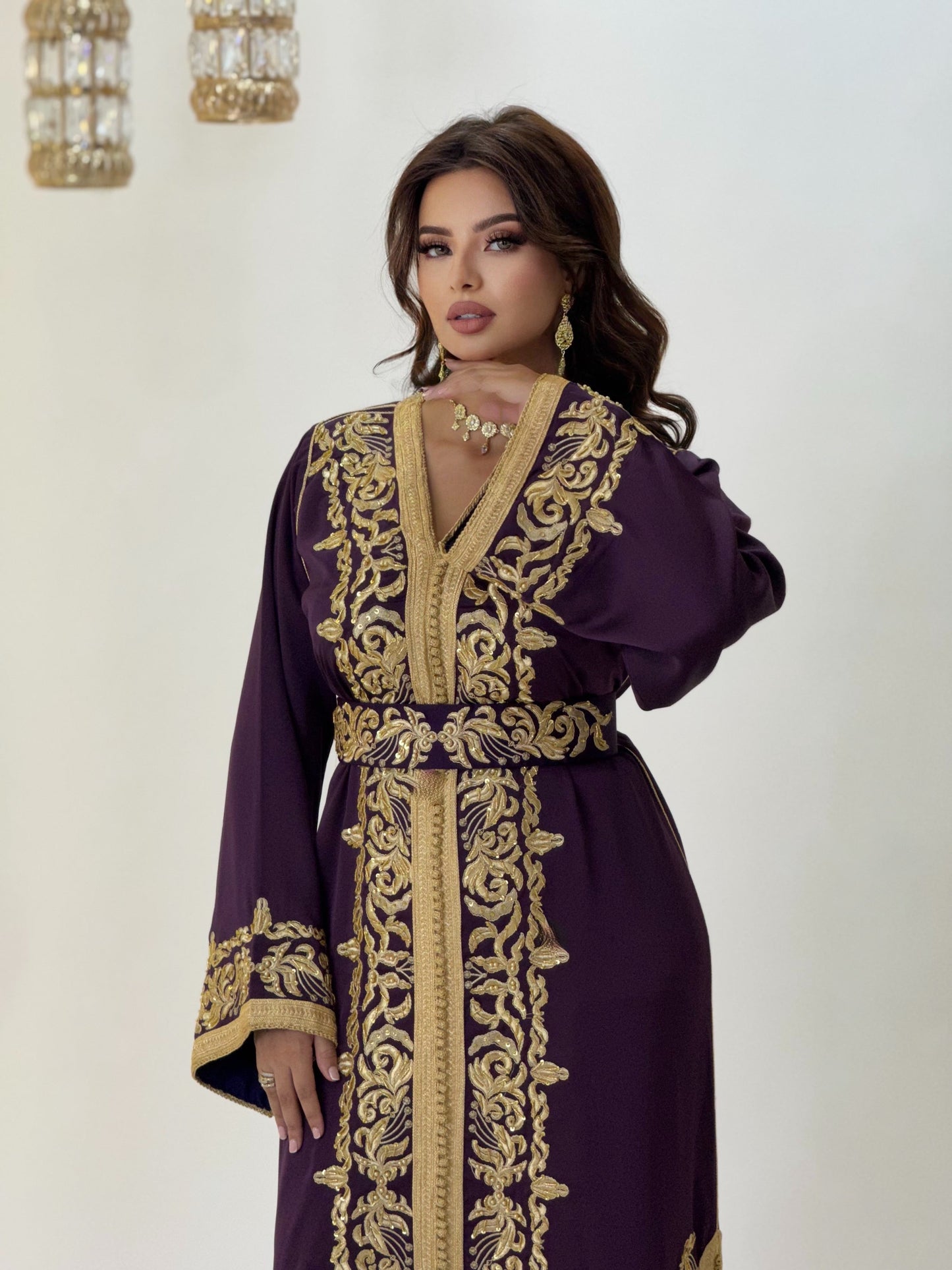 Renaissance wedding - Caftan Ritaj | Gothic wedding dress | Courtesan dress | Glitter Bridal Lux | Civil court dress