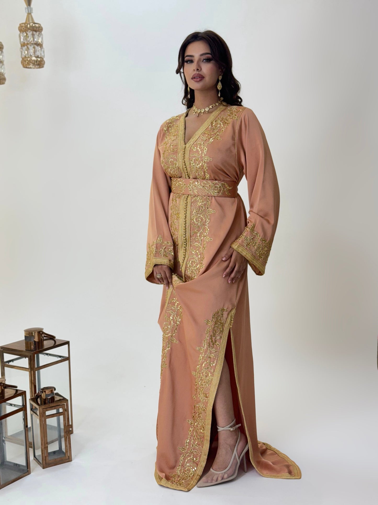 Renaissance wedding - Caftan Ritaj | Gothic wedding dress | Courtesan dress | Glitter Bridal Lux | Civil court dress