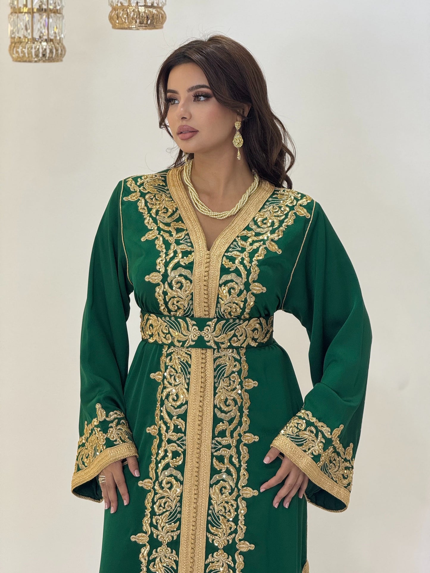 Renaissance wedding - Caftan Ritaj | Gothic wedding dress | Courtesan dress | Glitter Bridal Lux | Civil court dress