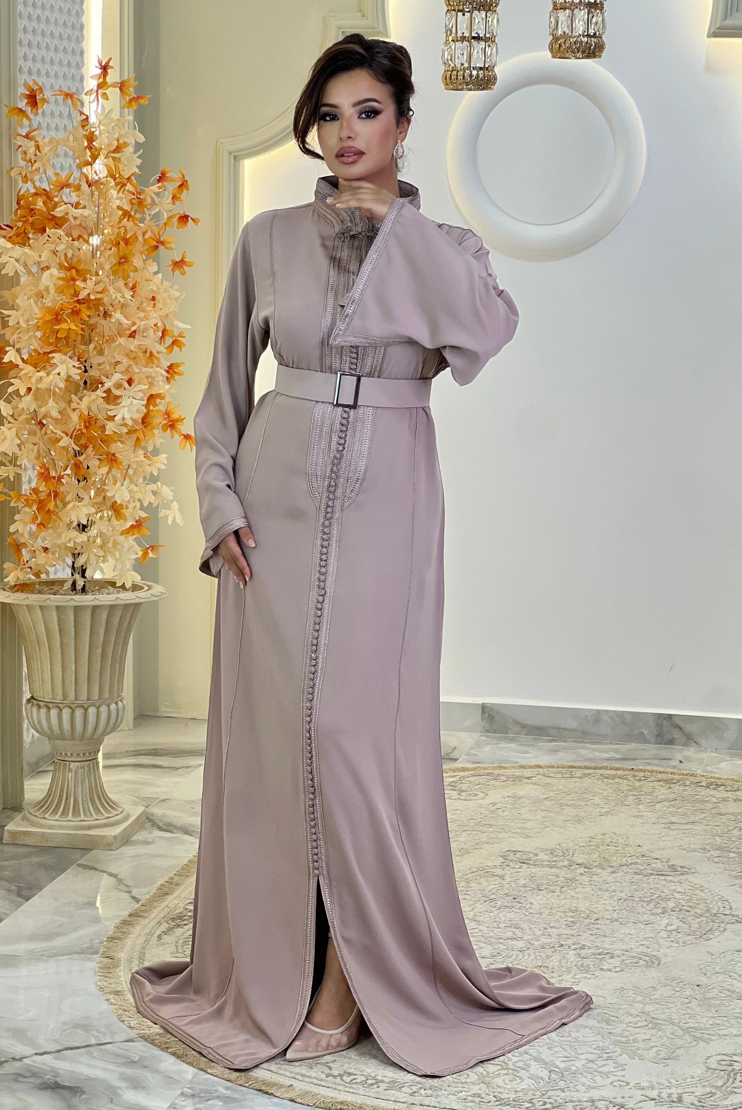 Fairy wedding dress - Caftan Meral | Second look outfit | Ren faire dress | Rehearsal silk dress | Silk reception dress