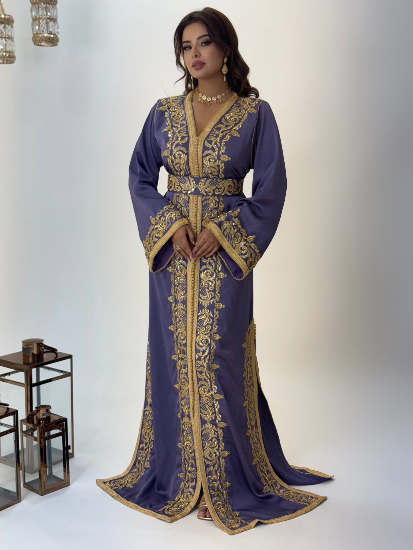 Renaissance wedding - Caftan Ritaj | Gothic wedding dress | Courtesan dress | Glitter Bridal Lux | Civil court dress