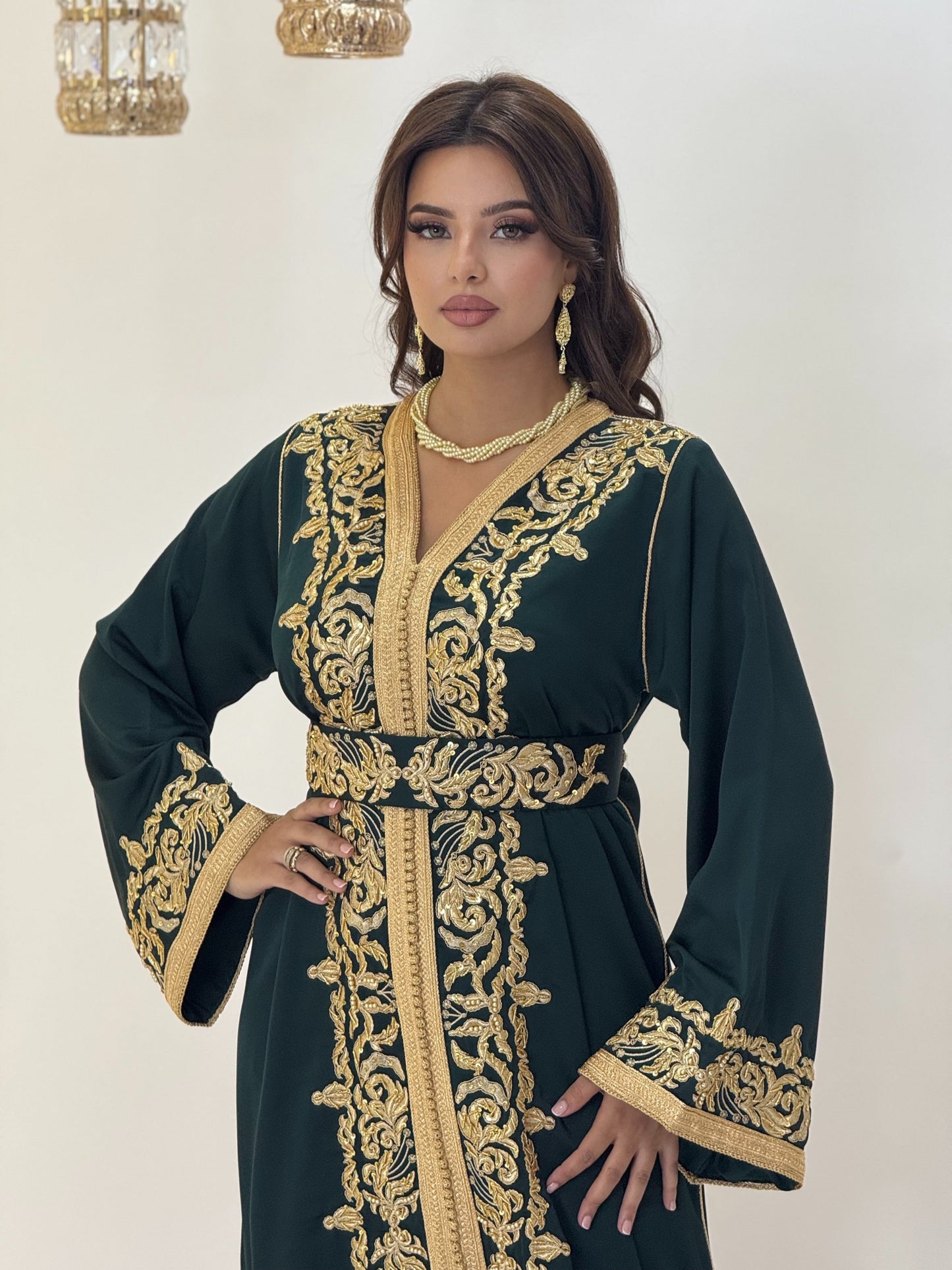 Renaissance wedding - Caftan Ritaj | Gothic wedding dress | Courtesan dress | Glitter Bridal Lux | Civil court dress