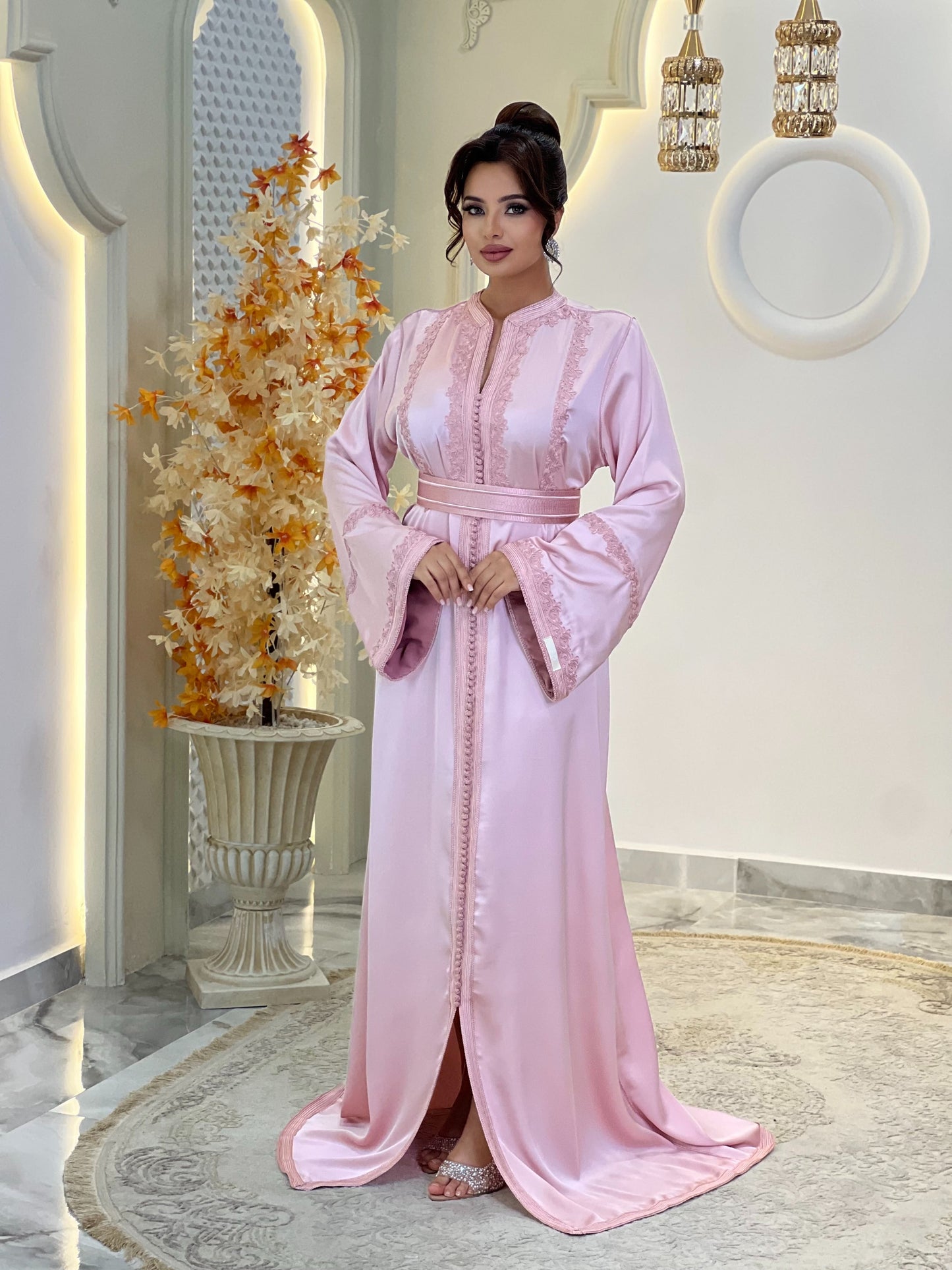 Romantic bridal gown - Caftan Maisa | Boho bridal gown | Modest wedding dress | Drop waist wedding | Fairy tale dress
