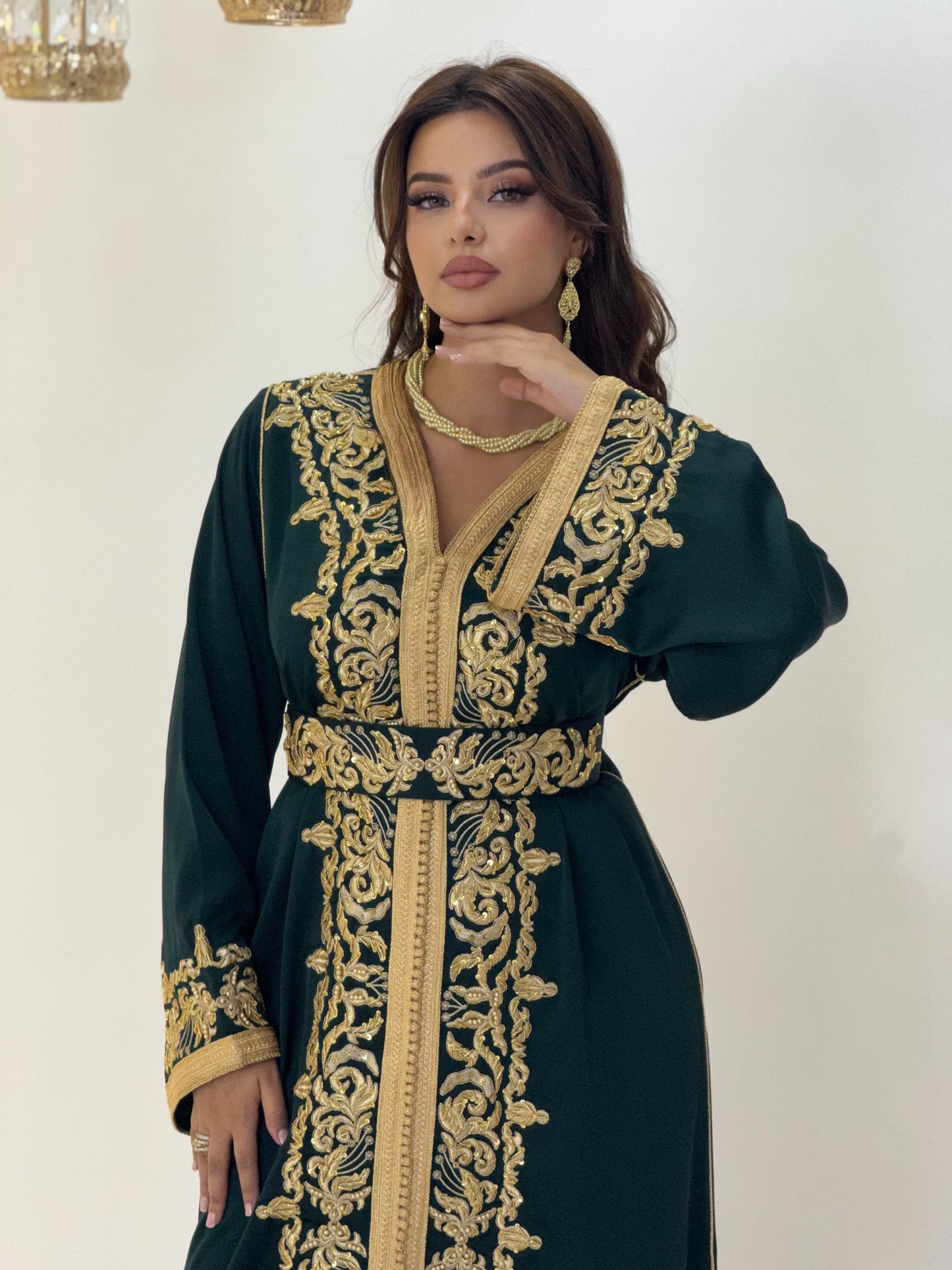 Renaissance wedding - Caftan Ritaj | Gothic wedding dress | Courtesan dress | Glitter Bridal Lux | Civil court dress