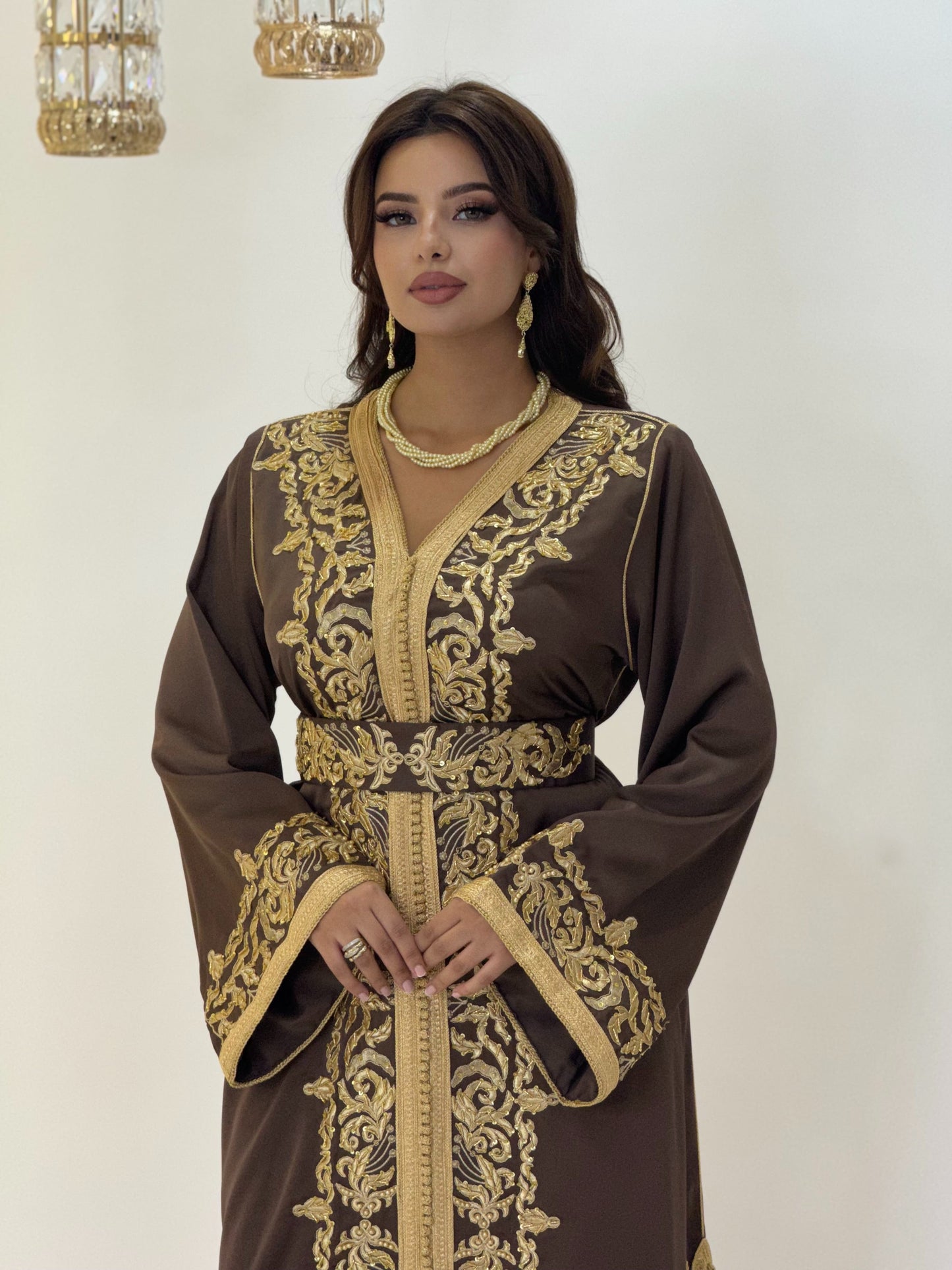Renaissance wedding - Caftan Ritaj | Gothic wedding dress | Courtesan dress | Glitter Bridal Lux | Civil court dress