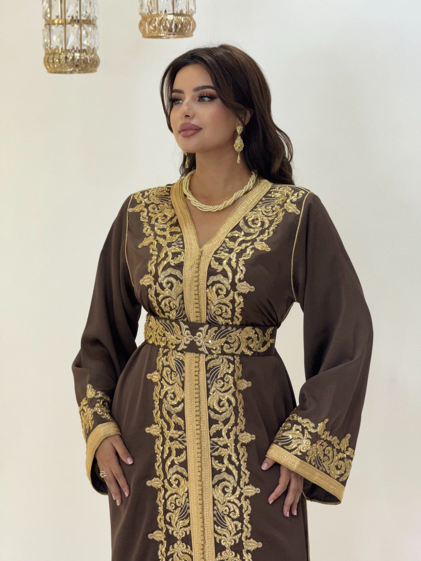 Renaissance wedding - Caftan Ritaj | Gothic wedding dress | Courtesan dress | Glitter Bridal Lux | Civil court dress