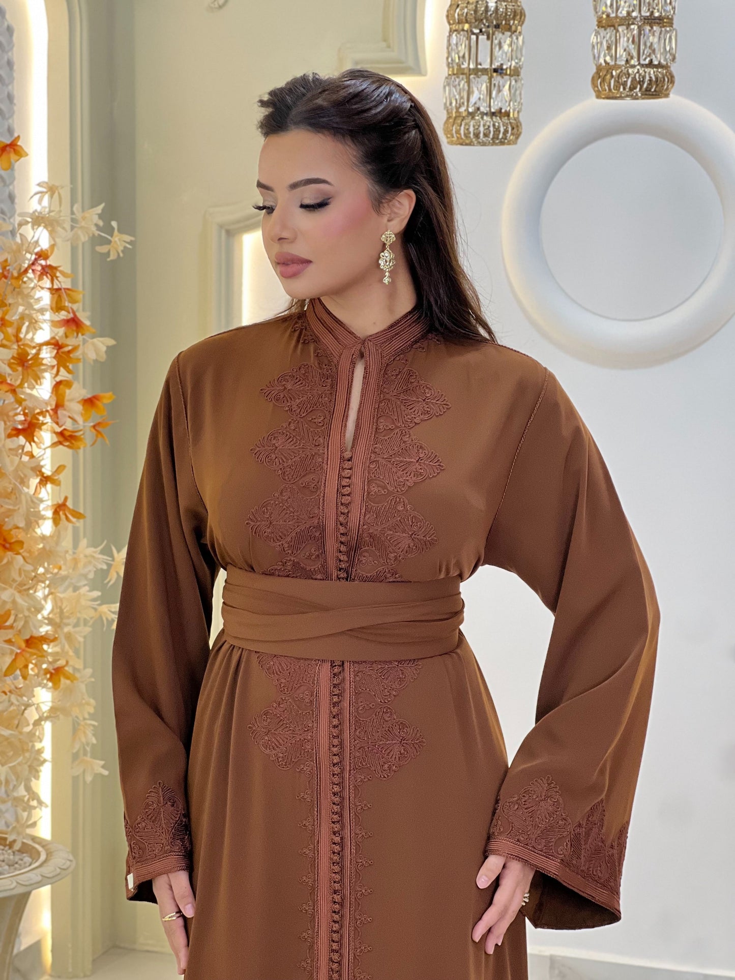 Renaissance wedding - Caftan Hind | Gothic wedding dress | Courtesan dress | Glitter Bridal Lux | Civil court dress