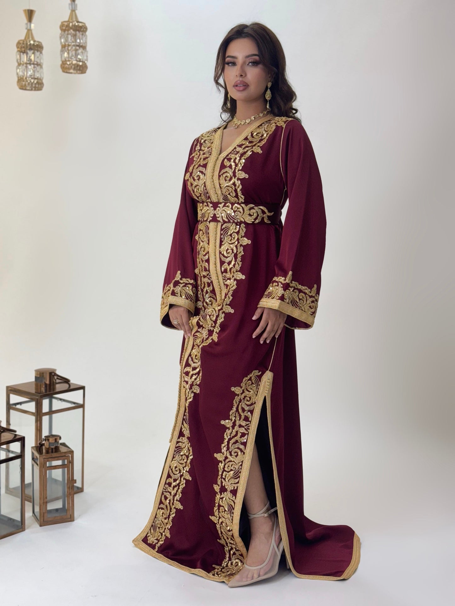 Renaissance wedding - Caftan Ritaj | Gothic wedding dress | Courtesan dress | Glitter Bridal Lux | Civil court dress