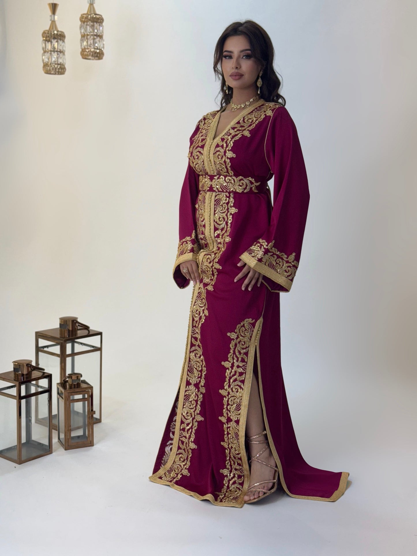 Renaissance wedding - Caftan Ritaj | Gothic wedding dress | Courtesan dress | Glitter Bridal Lux | Civil court dress