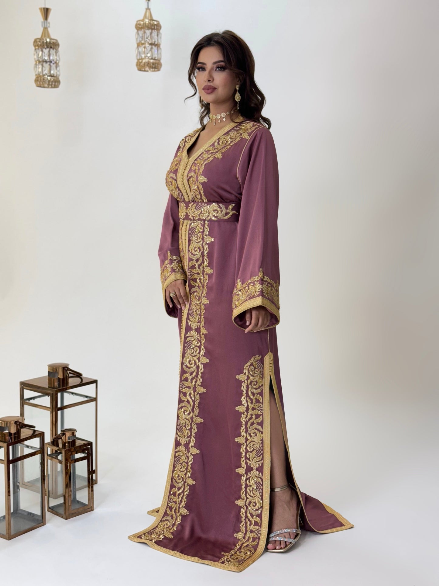Renaissance wedding - Caftan Ritaj | Gothic wedding dress | Courtesan dress | Glitter Bridal Lux | Civil court dress