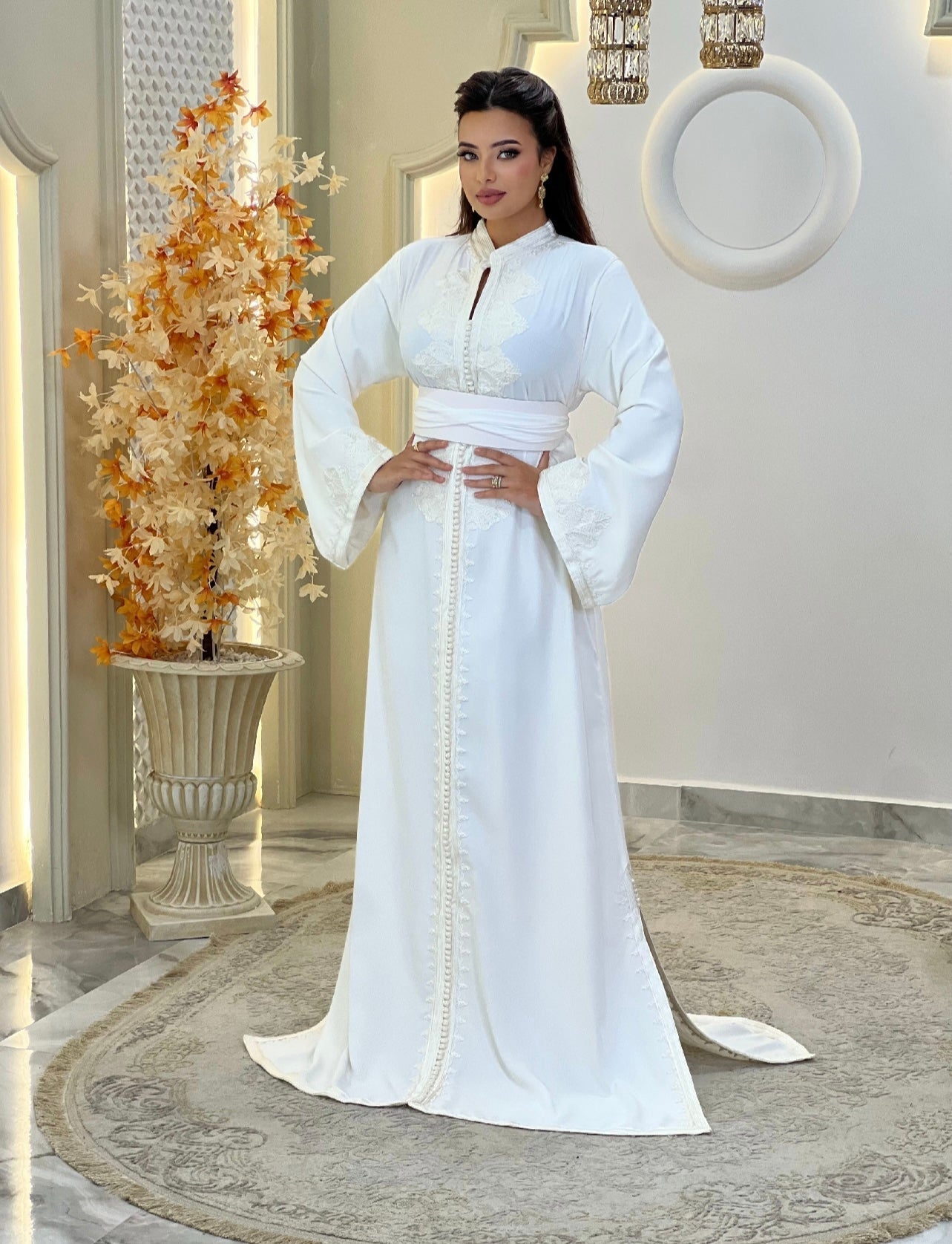 Renaissance wedding - Caftan Hind | Gothic wedding dress | Courtesan dress | Glitter Bridal Lux | Civil court dress