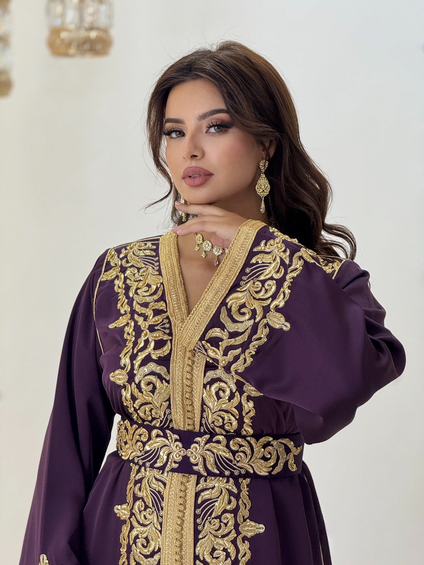 Renaissance wedding - Caftan Ritaj | Gothic wedding dress | Courtesan dress | Glitter Bridal Lux | Civil court dress