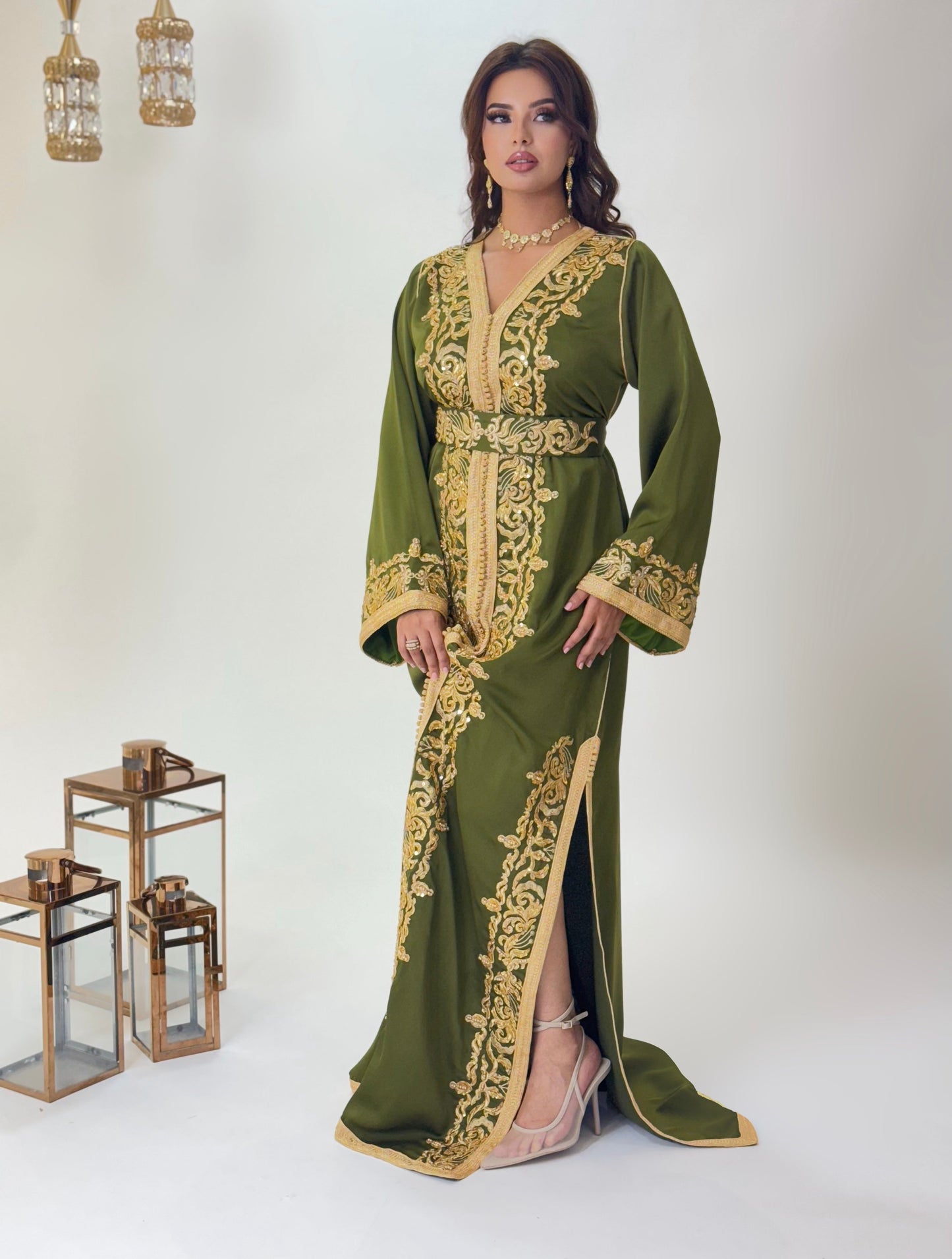 Renaissance wedding - Caftan Ritaj | Gothic wedding dress | Courtesan dress | Glitter Bridal Lux | Civil court dress