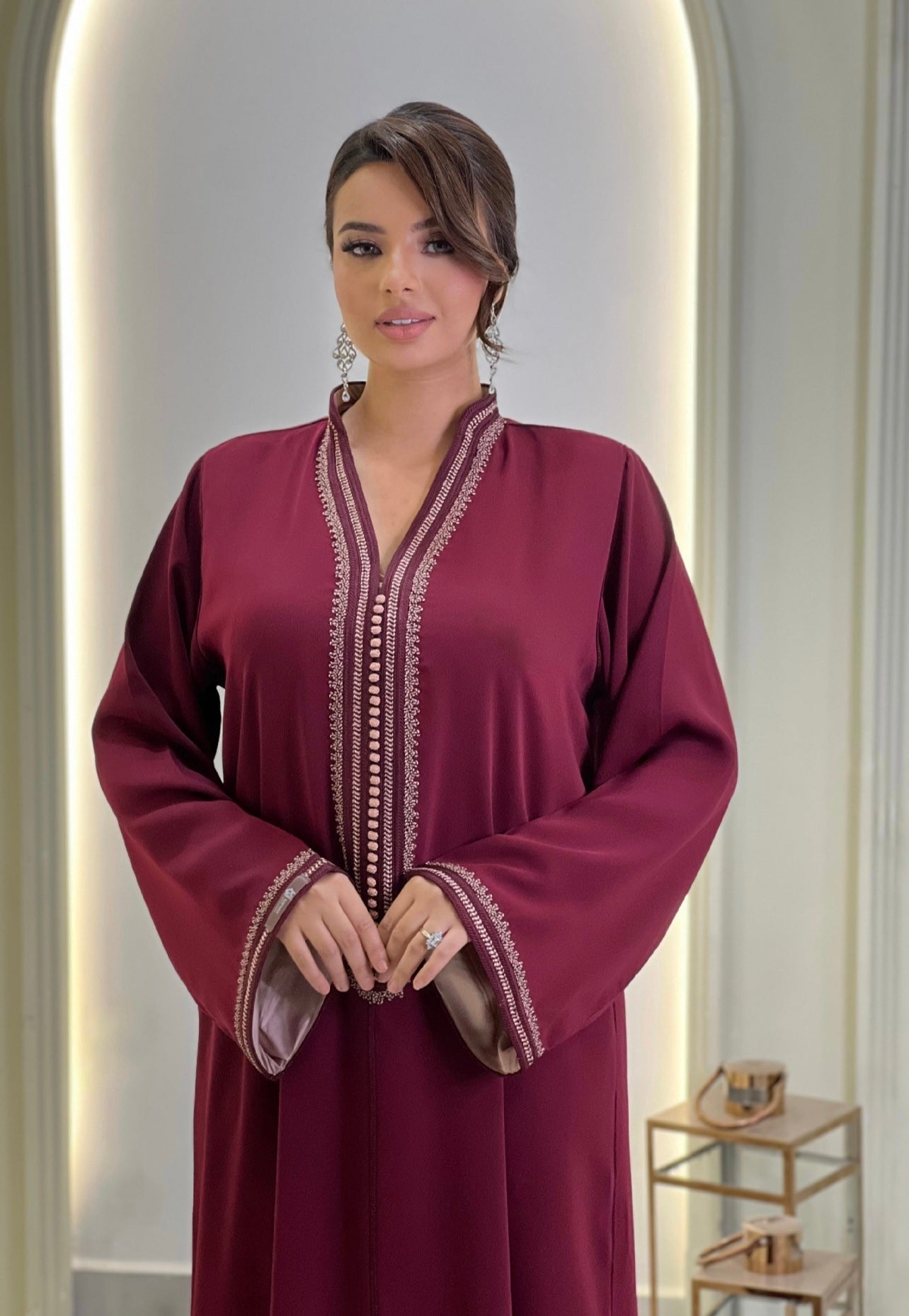 Silk reception dress - Kaftan Sabrina | Wedding dress simple | Flowy wedding | Rustic wedding dress | Bridal gown boho