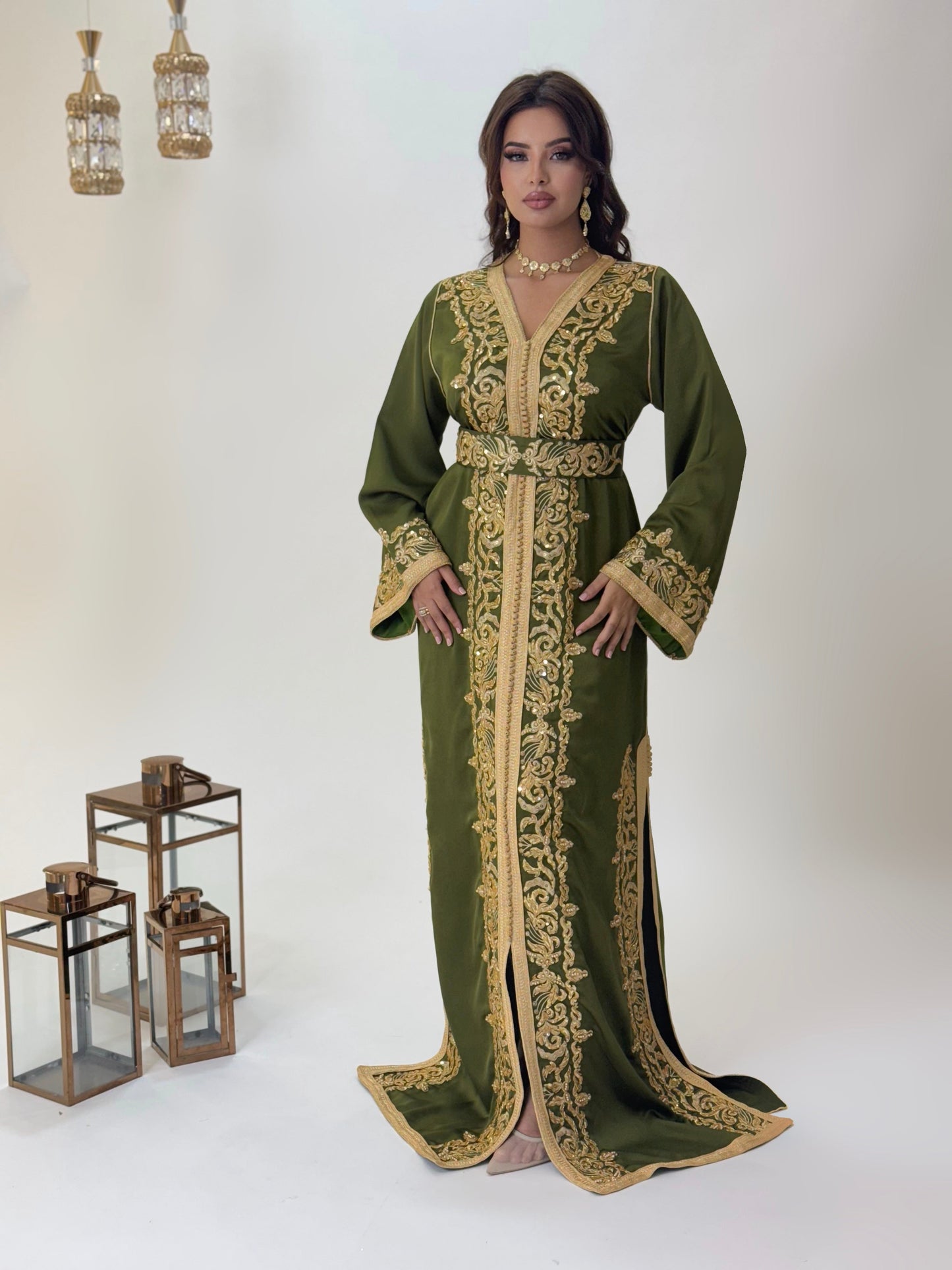 Renaissance wedding - Caftan Ritaj | Gothic wedding dress | Courtesan dress | Glitter Bridal Lux | Civil court dress