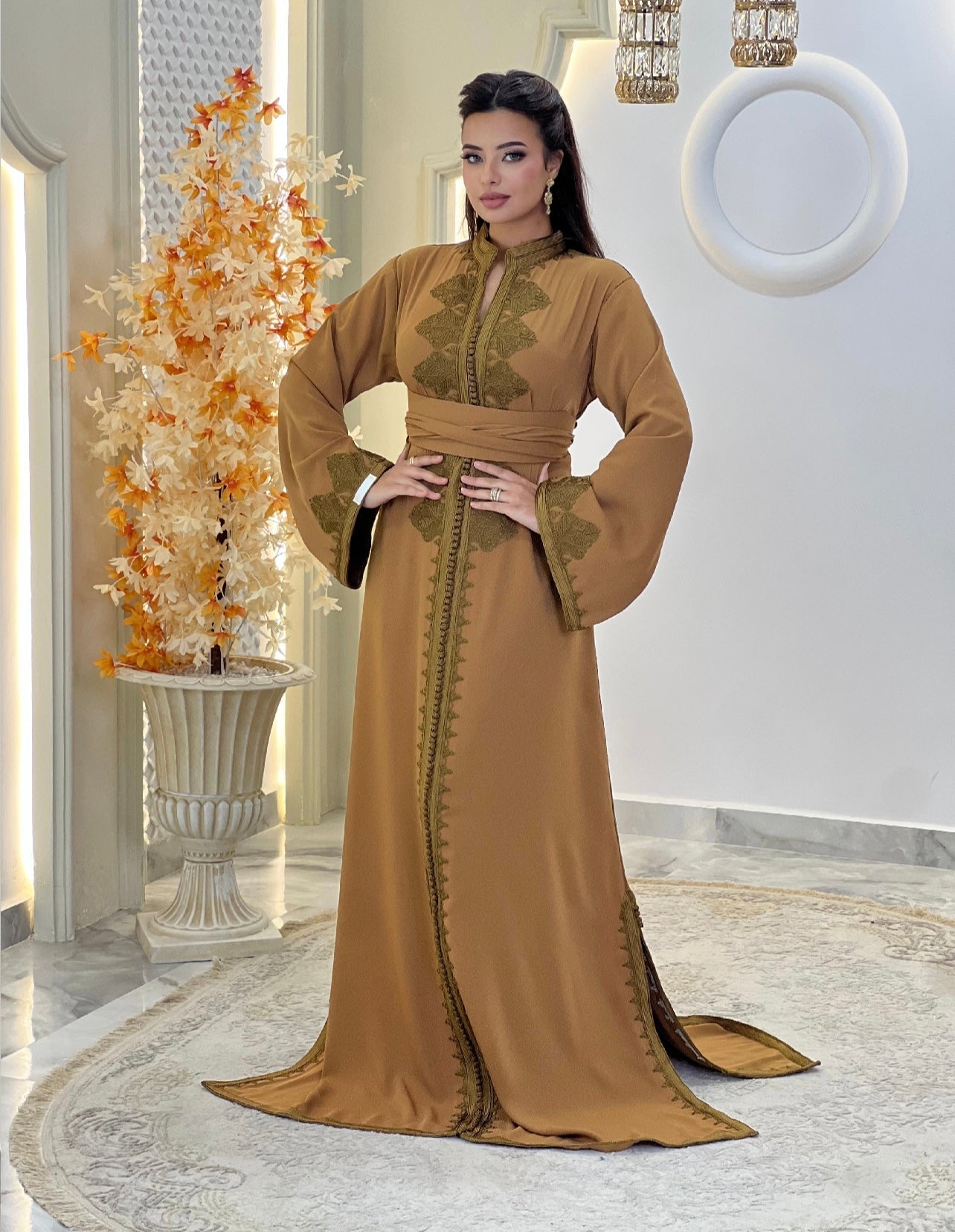 Renaissance wedding - Caftan Hind | Gothic wedding dress | Courtesan dress | Glitter Bridal Lux | Civil court dress