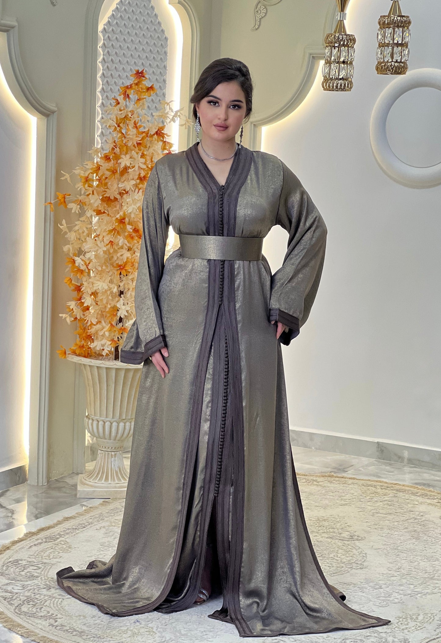 Fairy tale dress - Lebsa Joud | Venice Carnival | Satin floor length | Renaissance gown | Romantic gown