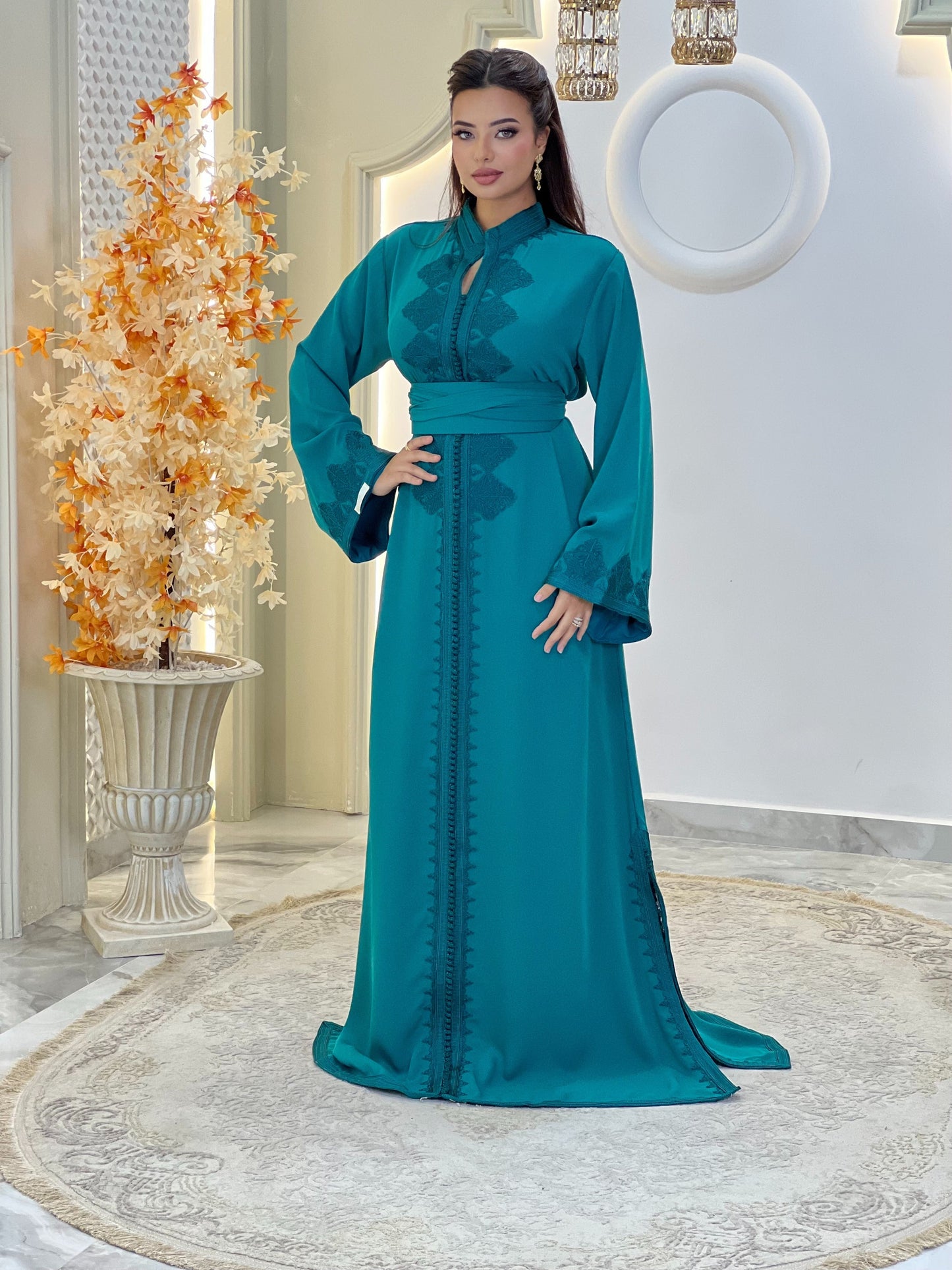 Renaissance wedding - Caftan Hind | Gothic wedding dress | Courtesan dress | Glitter Bridal Lux | Civil court dress