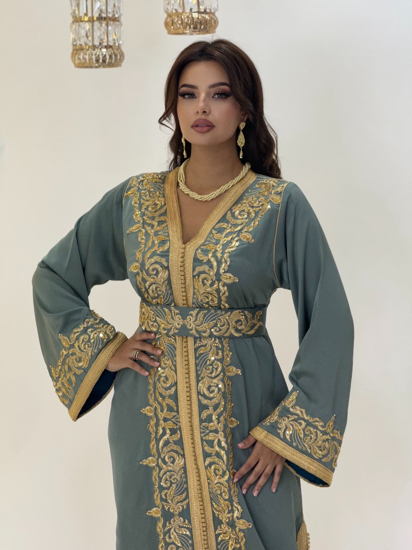 Renaissance wedding - Caftan Ritaj | Gothic wedding dress | Courtesan dress | Glitter Bridal Lux | Civil court dress