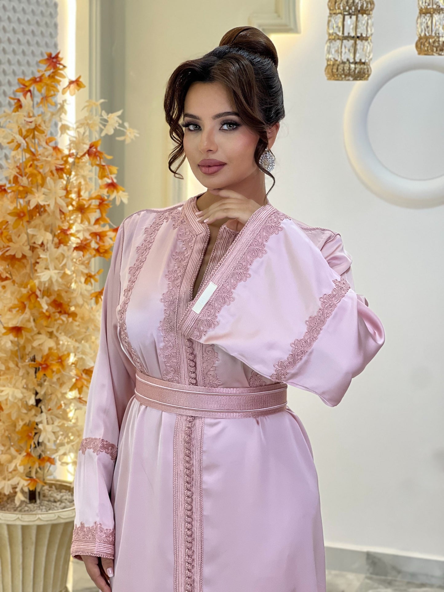 Romantic bridal gown - Caftan Maisa | Boho bridal gown | Modest wedding dress | Drop waist wedding | Fairy tale dress