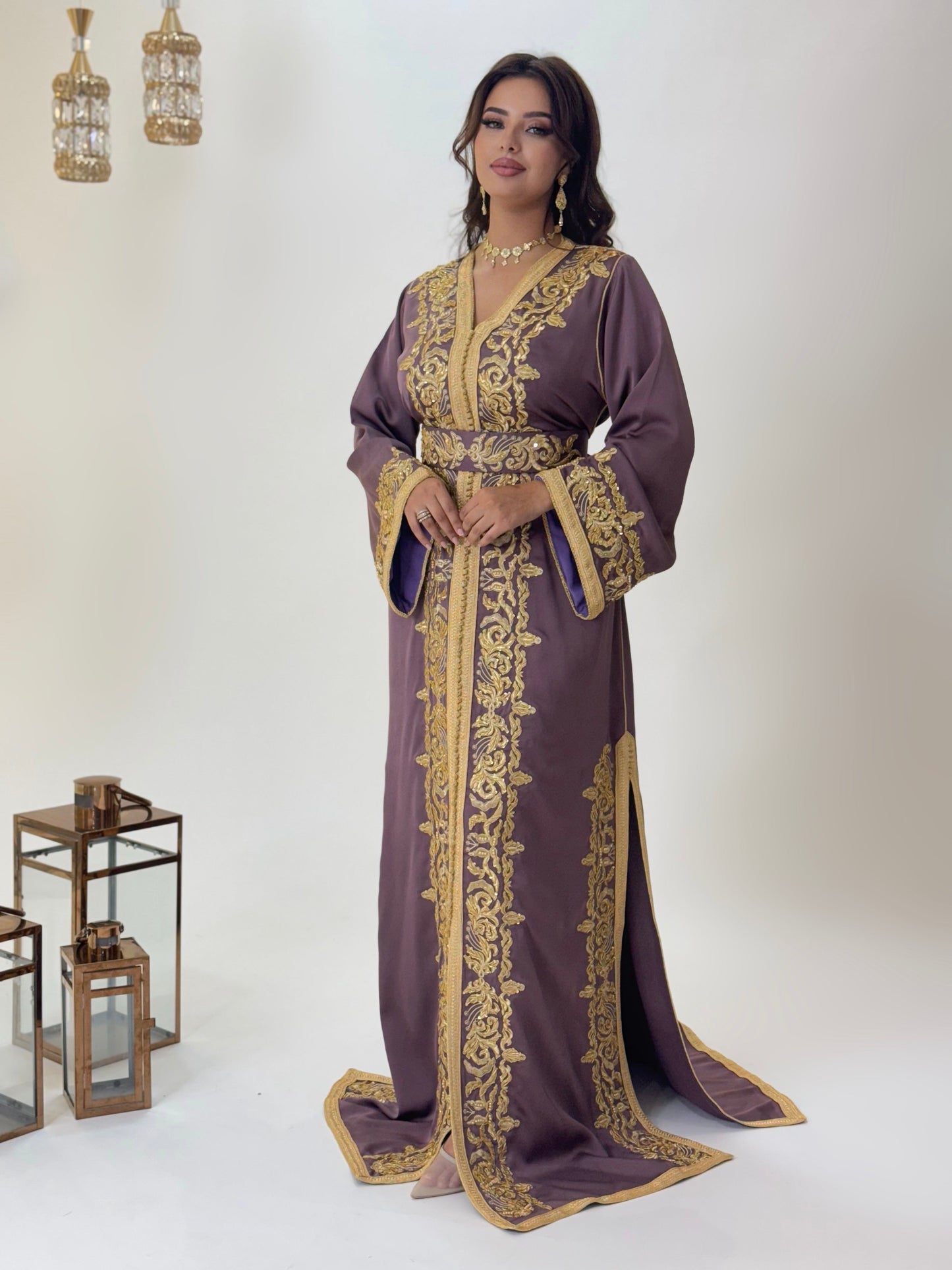 Renaissance wedding - Caftan Ritaj | Gothic wedding dress | Courtesan dress | Glitter Bridal Lux | Civil court dress
