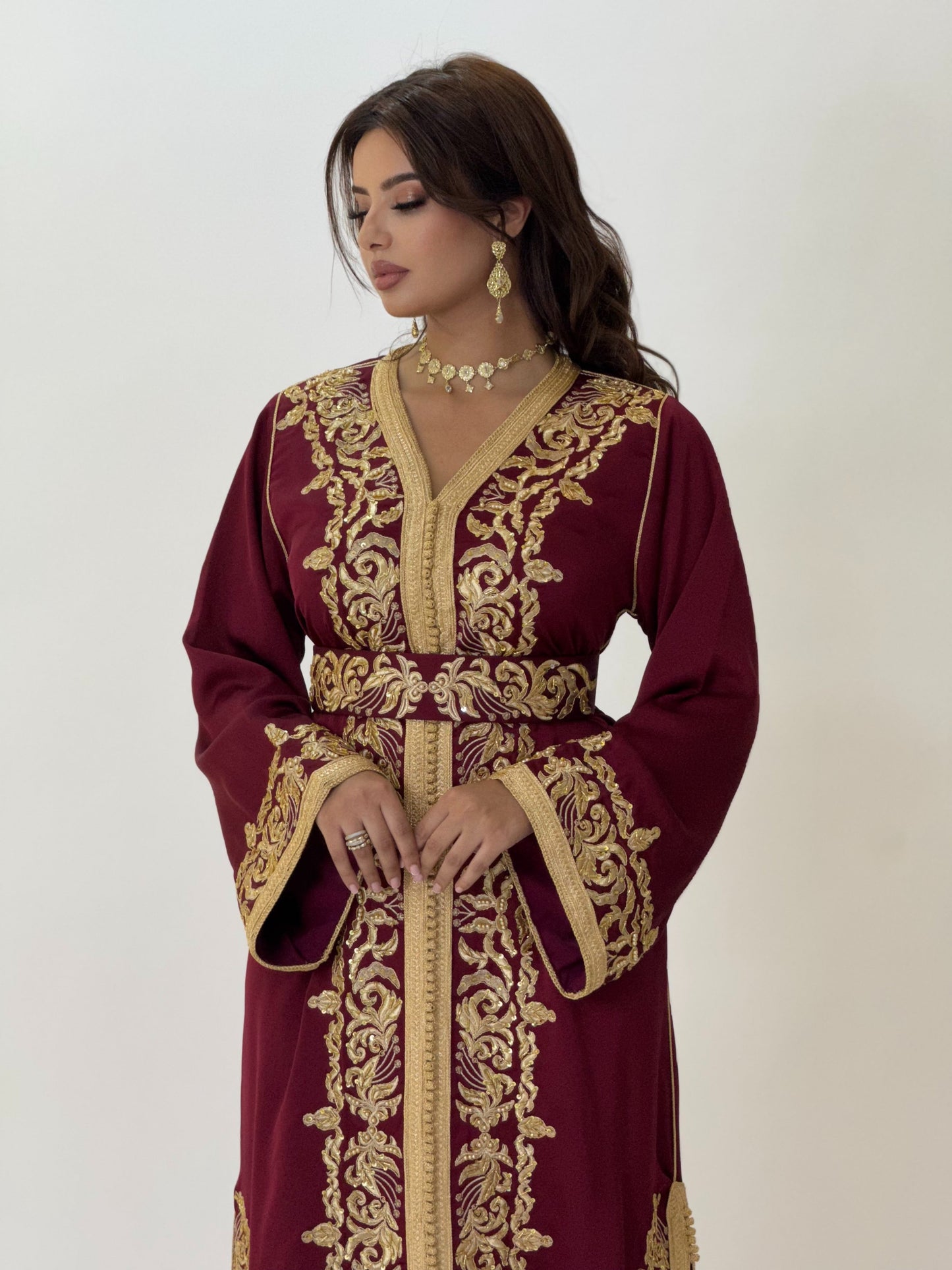 Renaissance wedding - Caftan Ritaj | Gothic wedding dress | Courtesan dress | Glitter Bridal Lux | Civil court dress