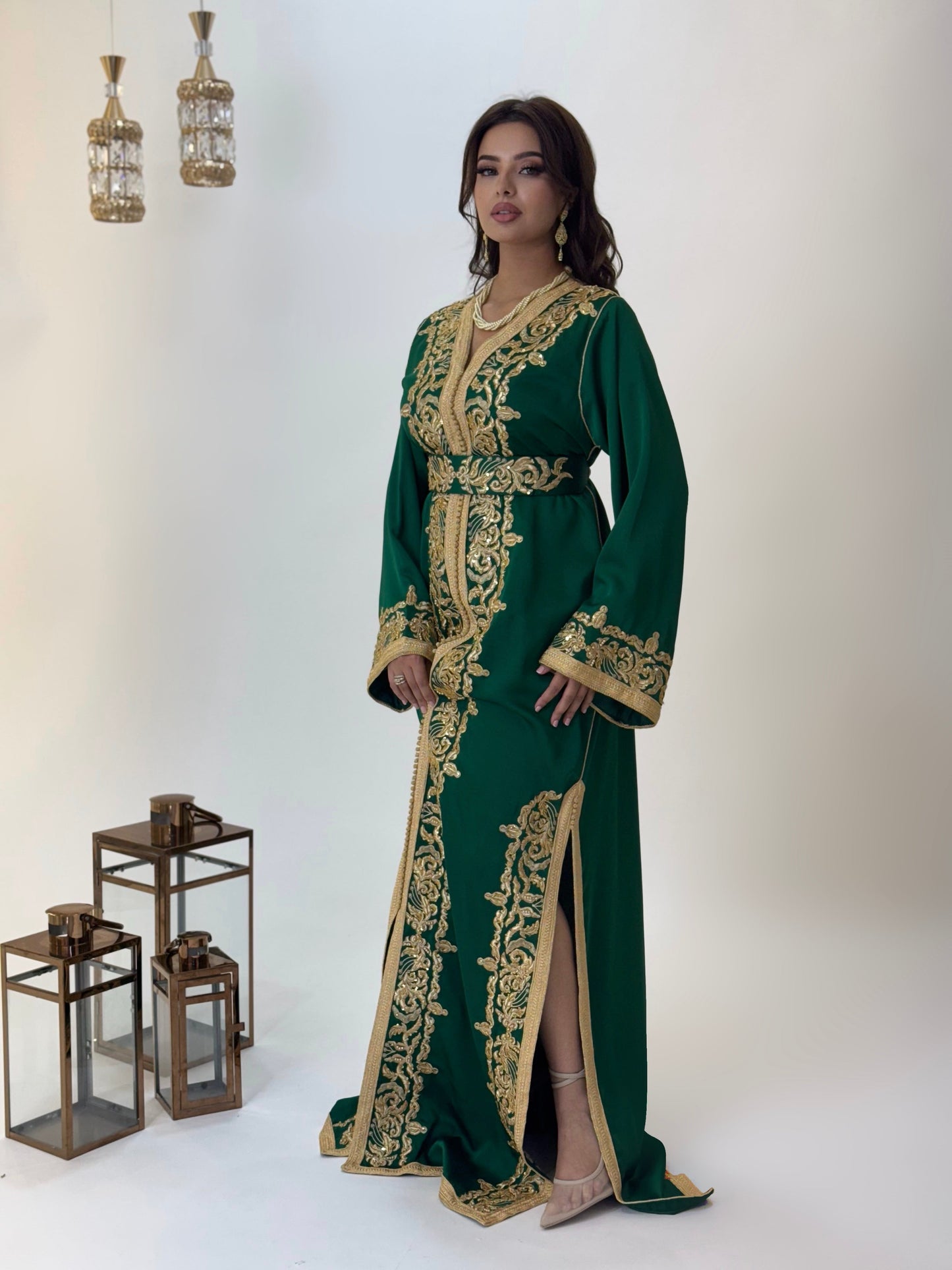 Renaissance wedding - Caftan Ritaj | Gothic wedding dress | Courtesan dress | Glitter Bridal Lux | Civil court dress
