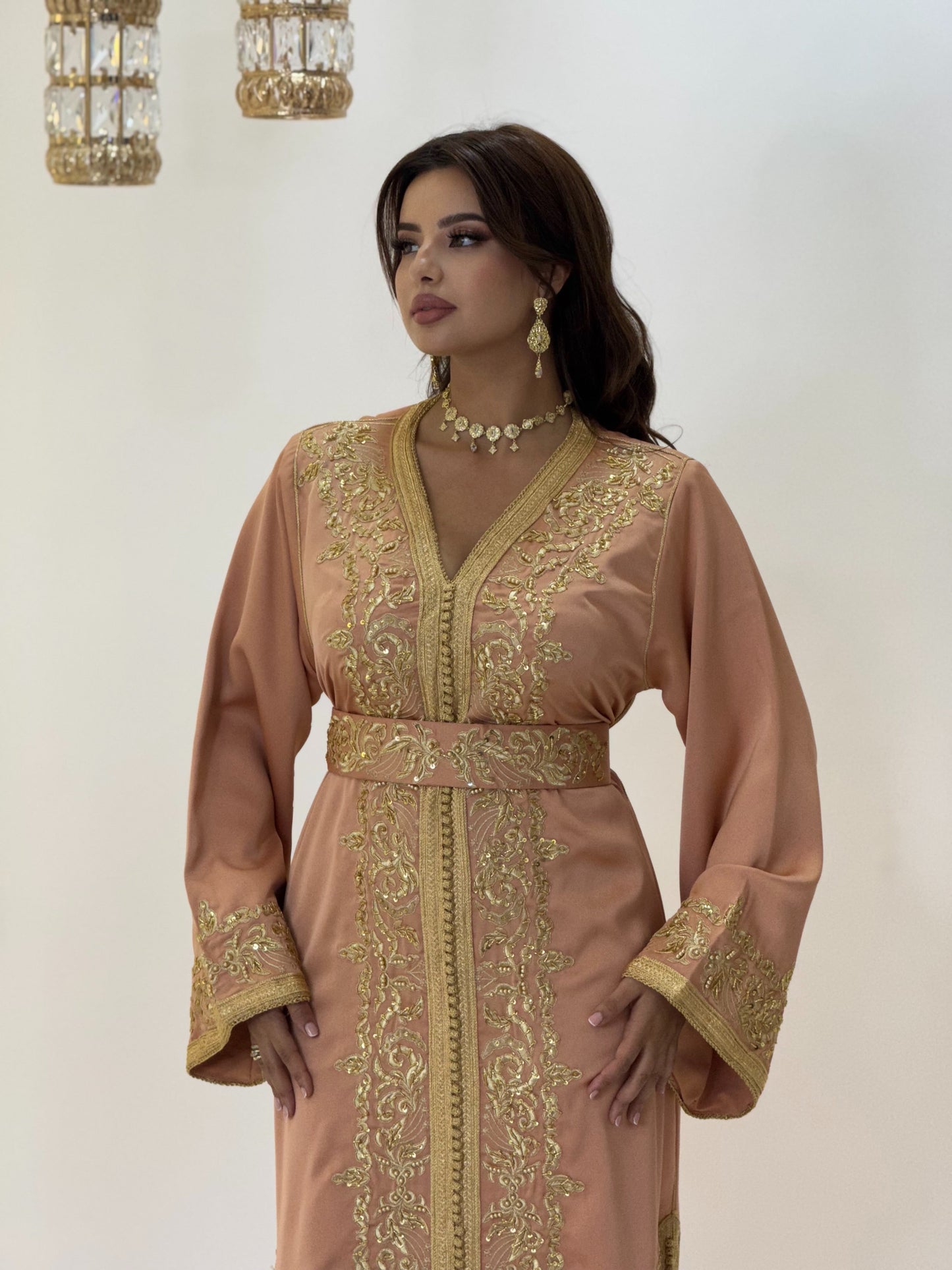 Renaissance wedding - Caftan Ritaj | Gothic wedding dress | Courtesan dress | Glitter Bridal Lux | Civil court dress