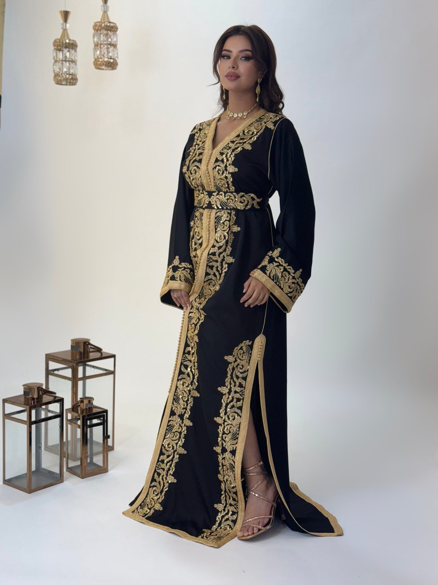 Renaissance wedding - Caftan Ritaj | Gothic wedding dress | Courtesan dress | Glitter Bridal Lux | Civil court dress