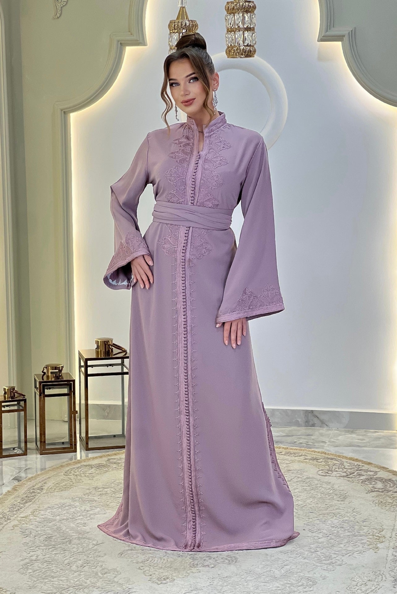 Renaissance wedding - Caftan Hind | Gothic wedding dress | Courtesan dress | Glitter Bridal Lux | Civil court dress